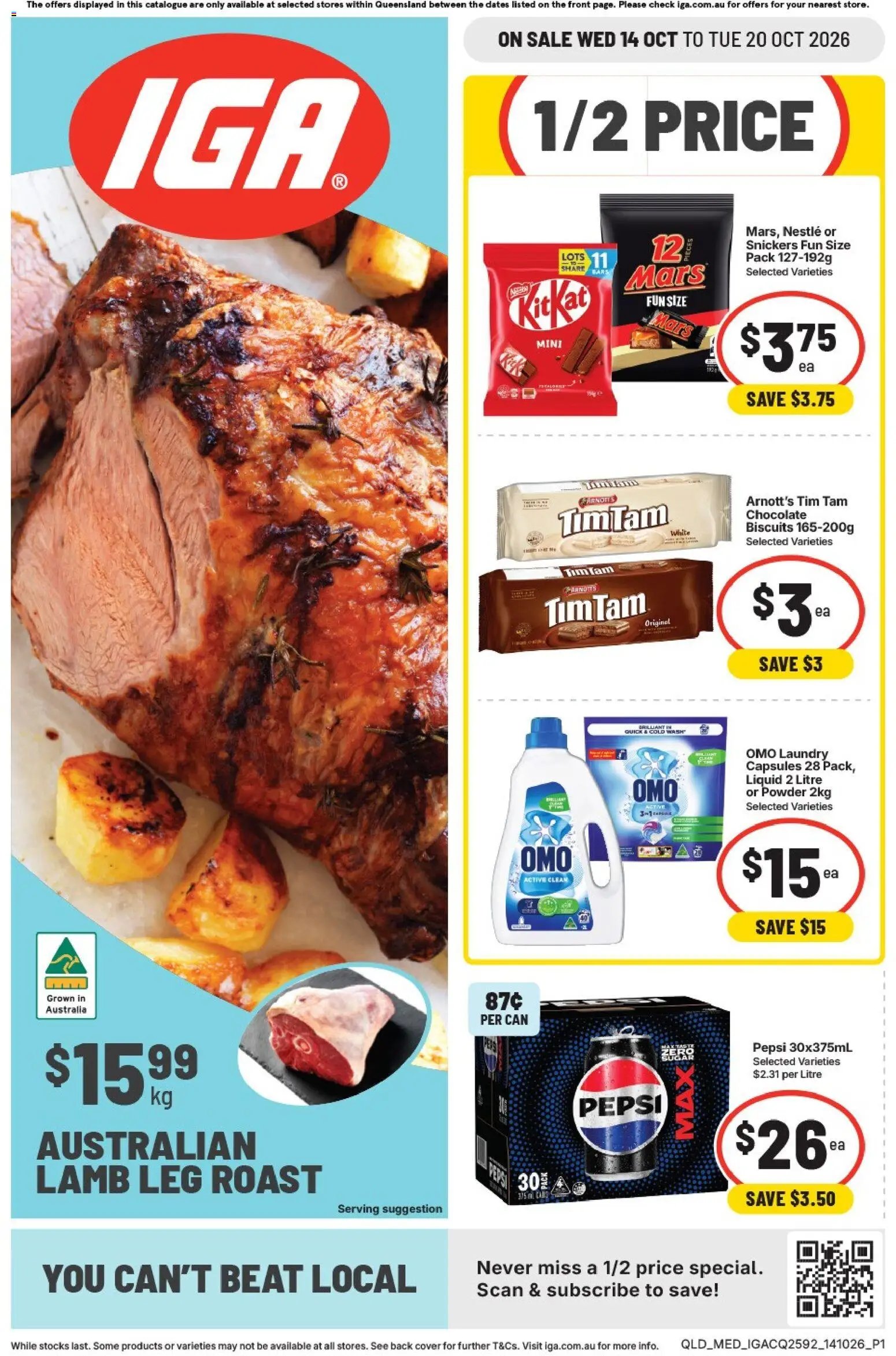 IGA catalogue QLD