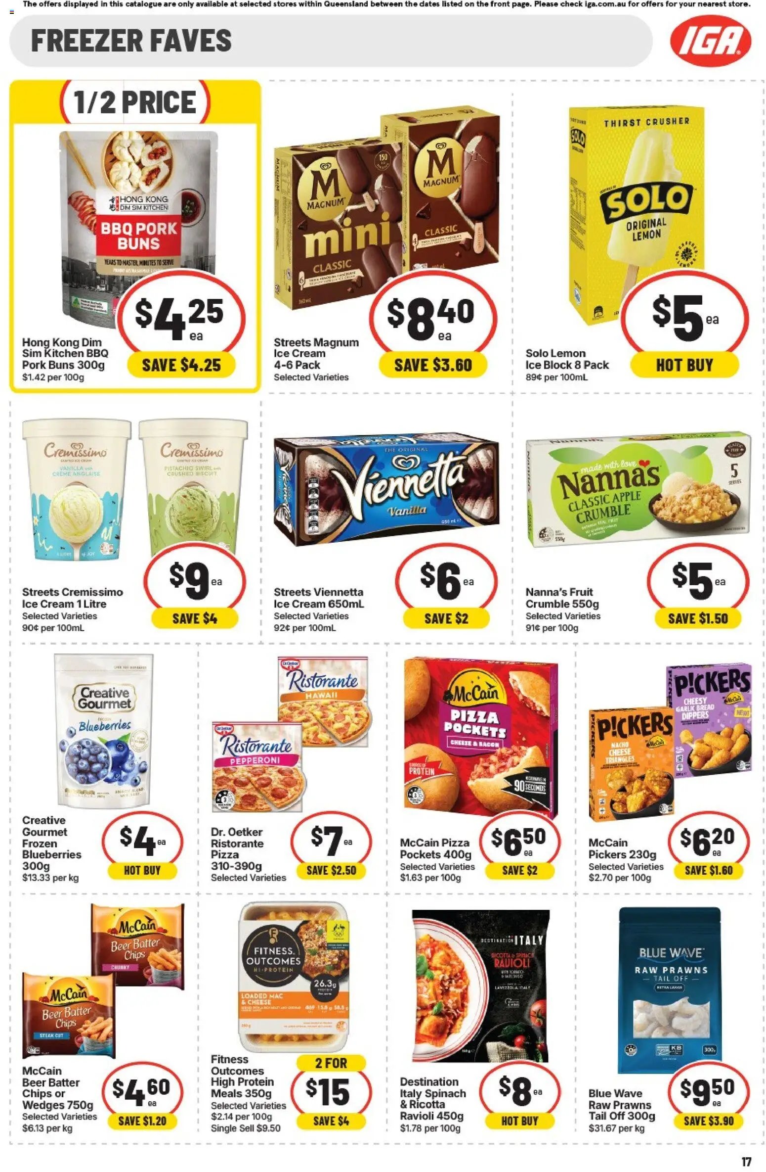 IGA catalogue QLD