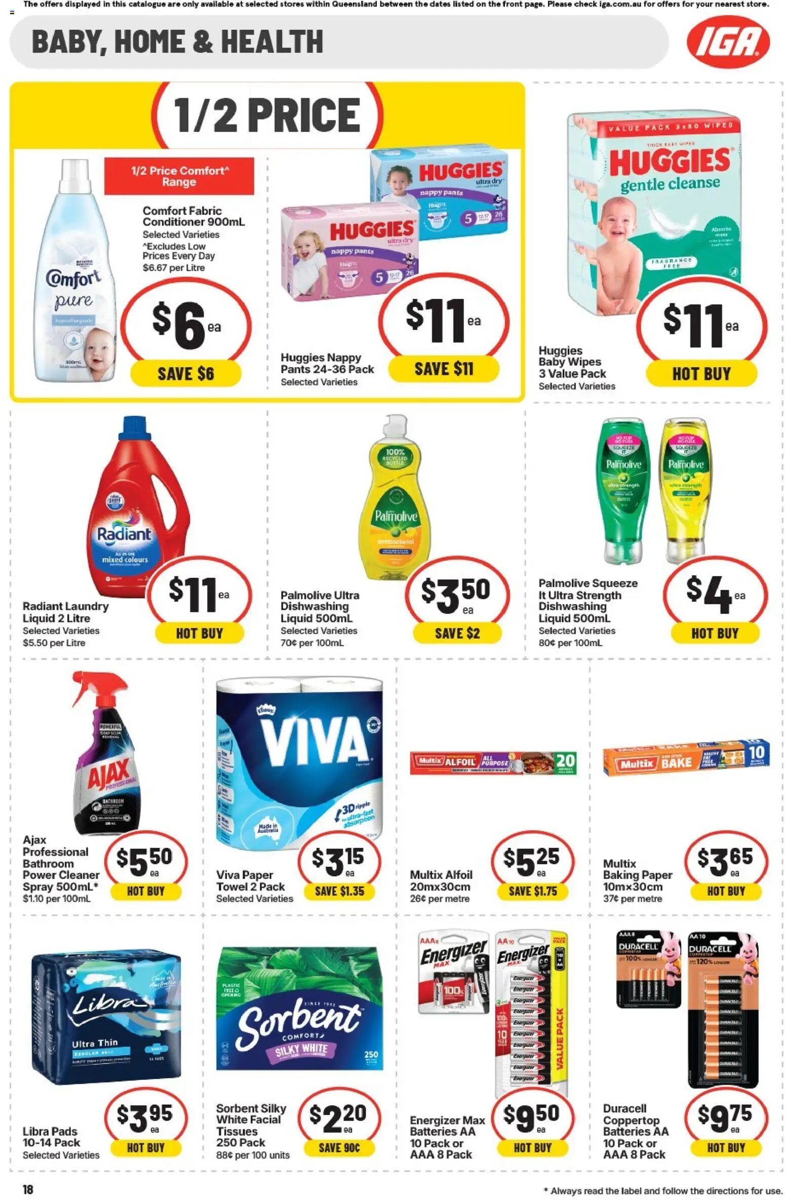 IGA catalogue QLD