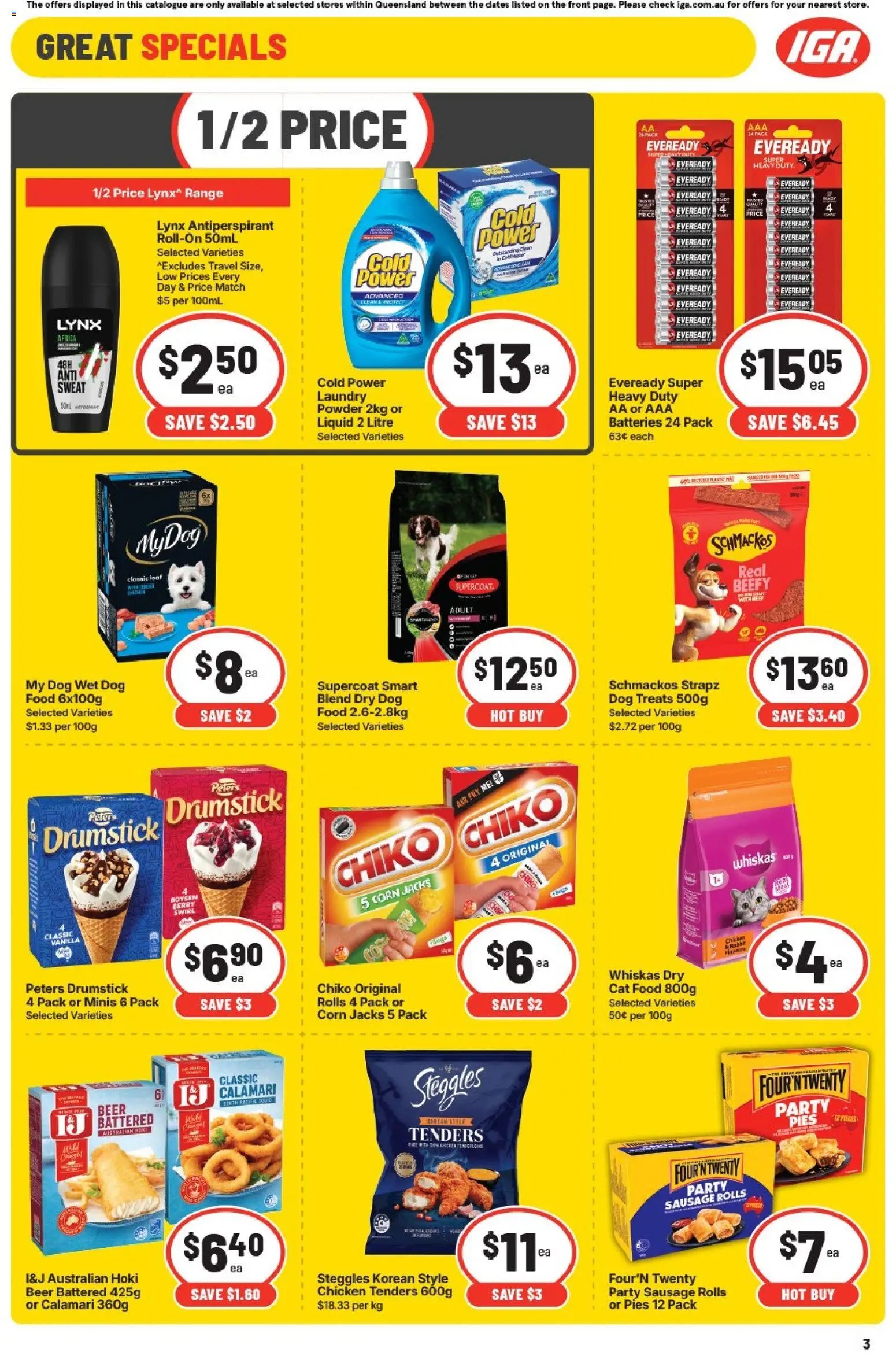 IGA catalogue QLD