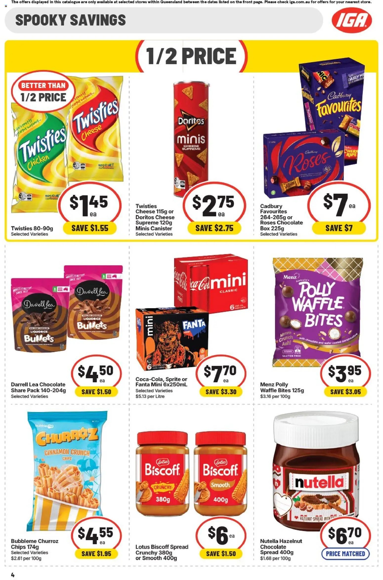 IGA catalogue QLD