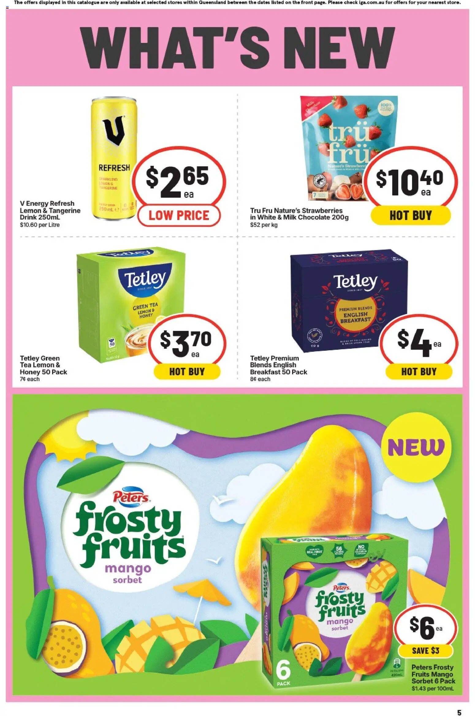 IGA catalogue QLD