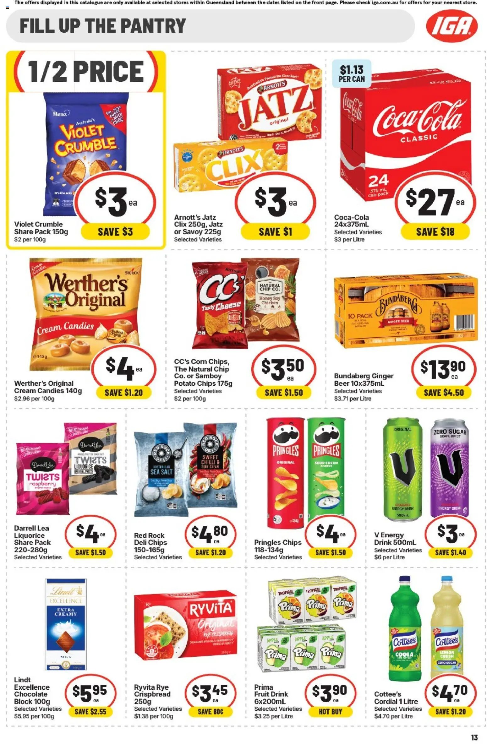IGA catalogue QLD