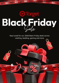 Target Black Friday Notice