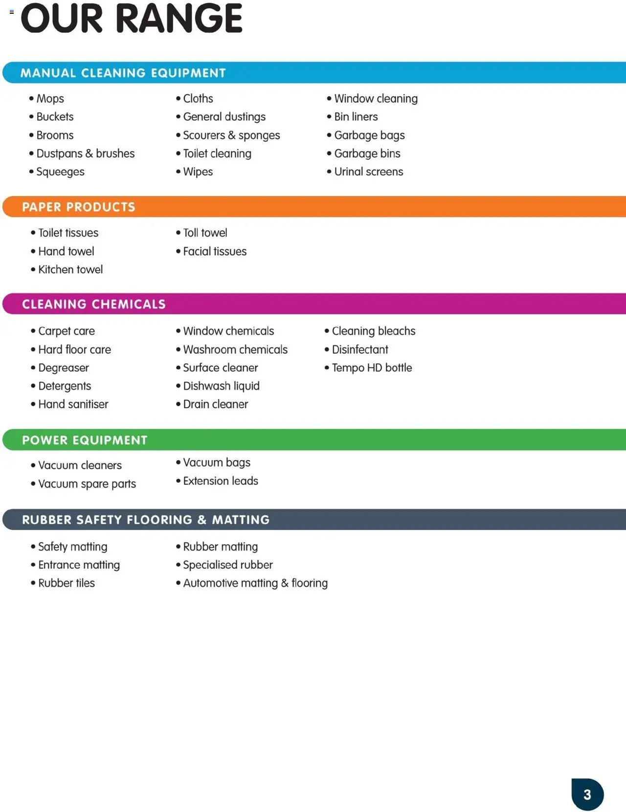 Clark Rubber Catalogue  (2025-05-05 - 2025-10-03) | 3