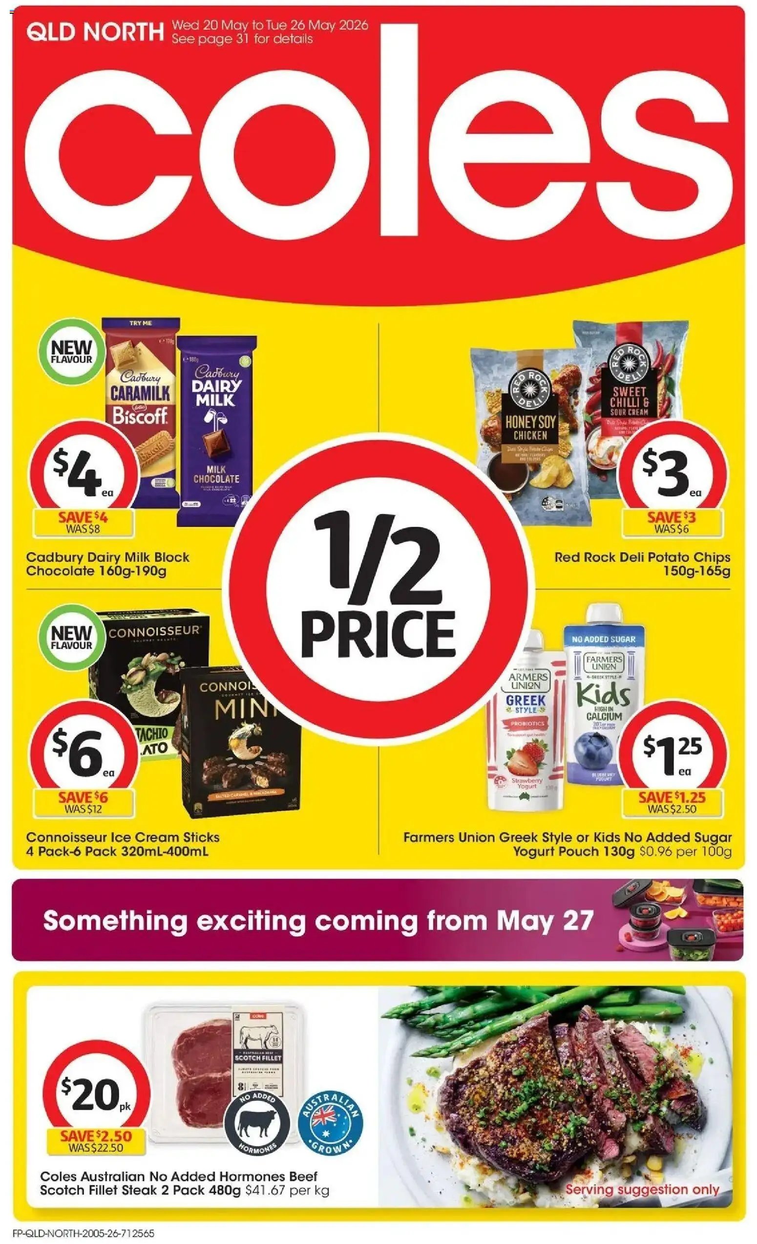 Coles Catalogue QLD NORTH (2026-05-19 - 2026-05-26) | 1