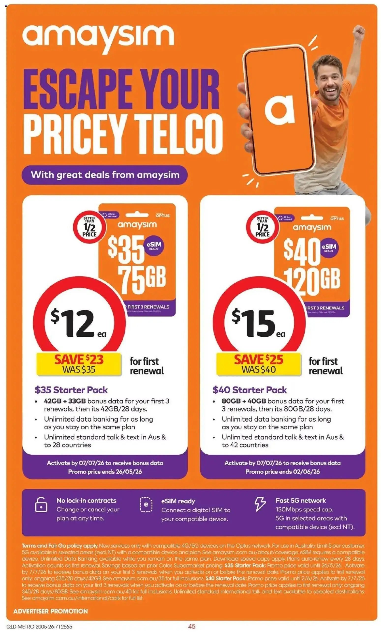 Coles Catalogue QLD NORTH (2026-05-19 - 2026-05-26) | 45