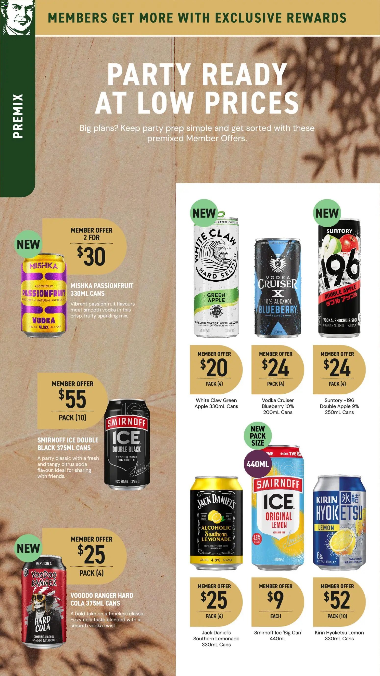 Dan Murphy's catalogue