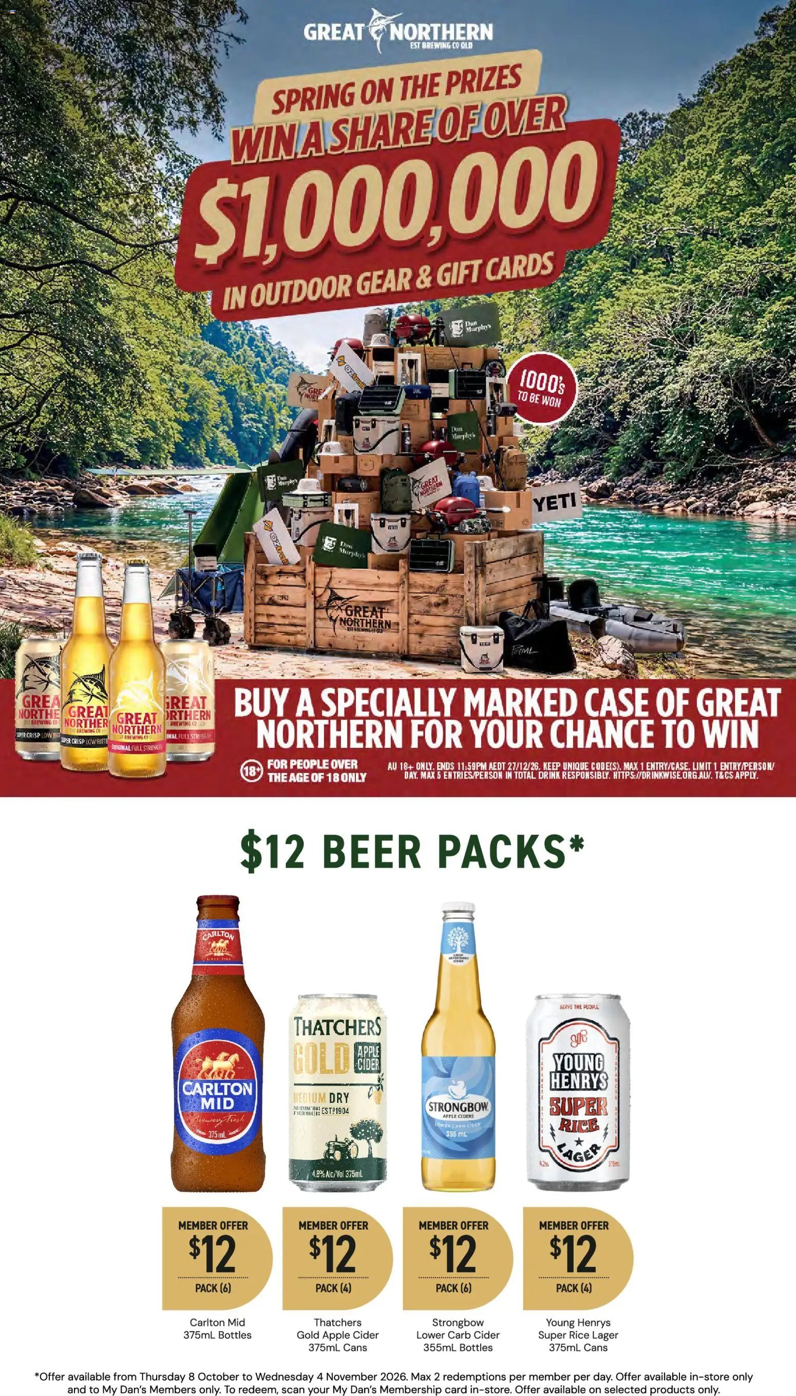 Dan Murphy's catalogue