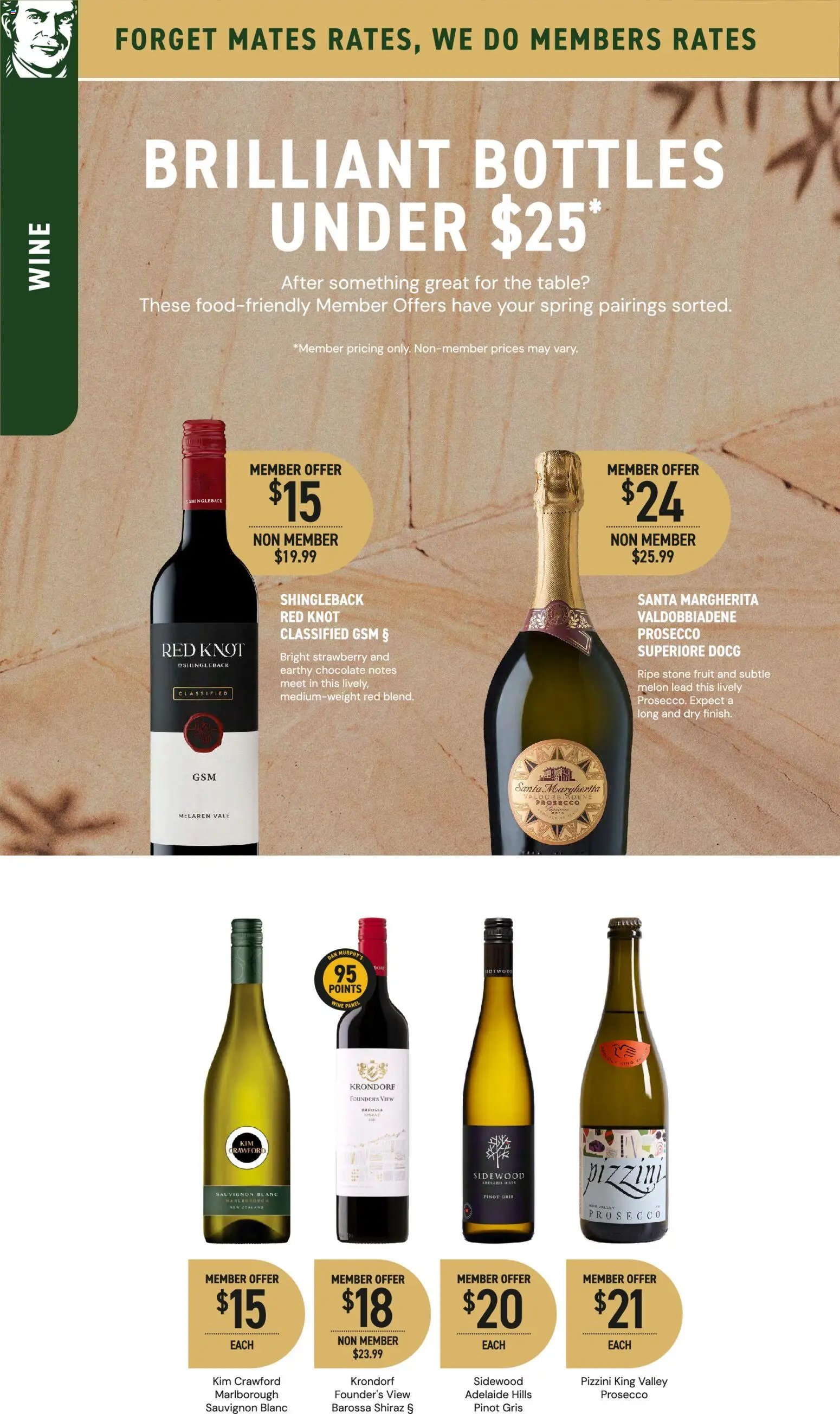 Dan Murphy's catalogue