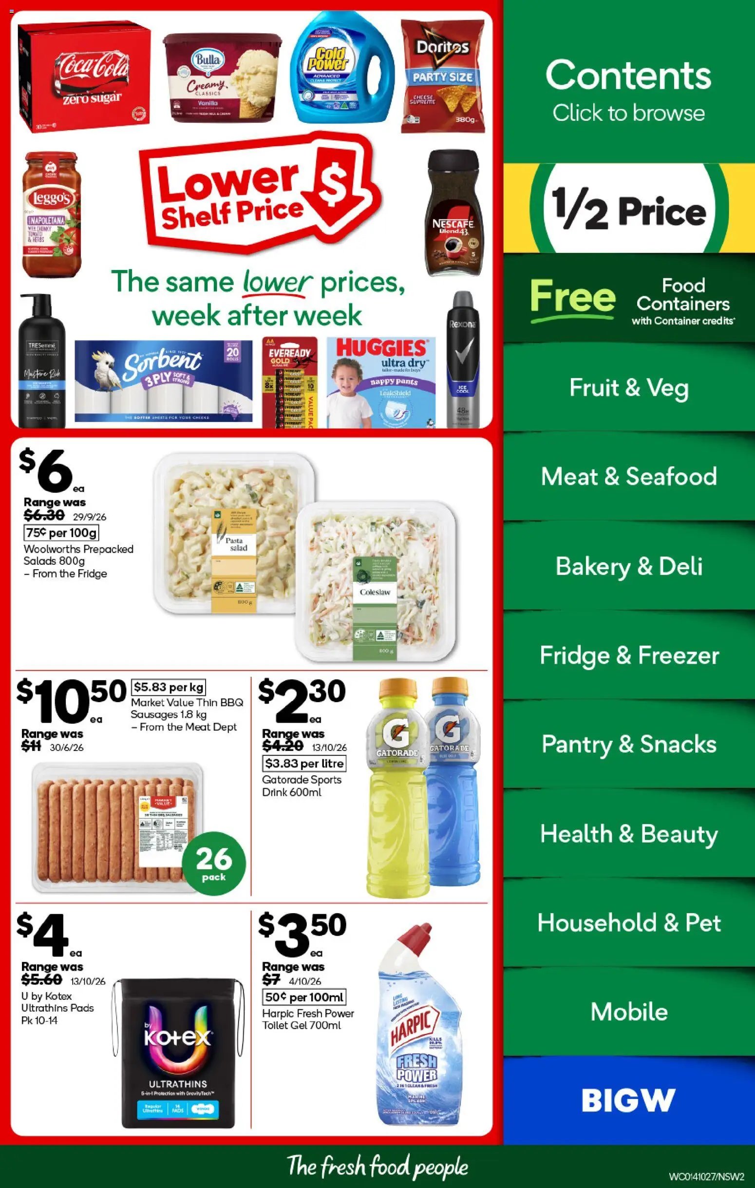 Woolworths catalogue