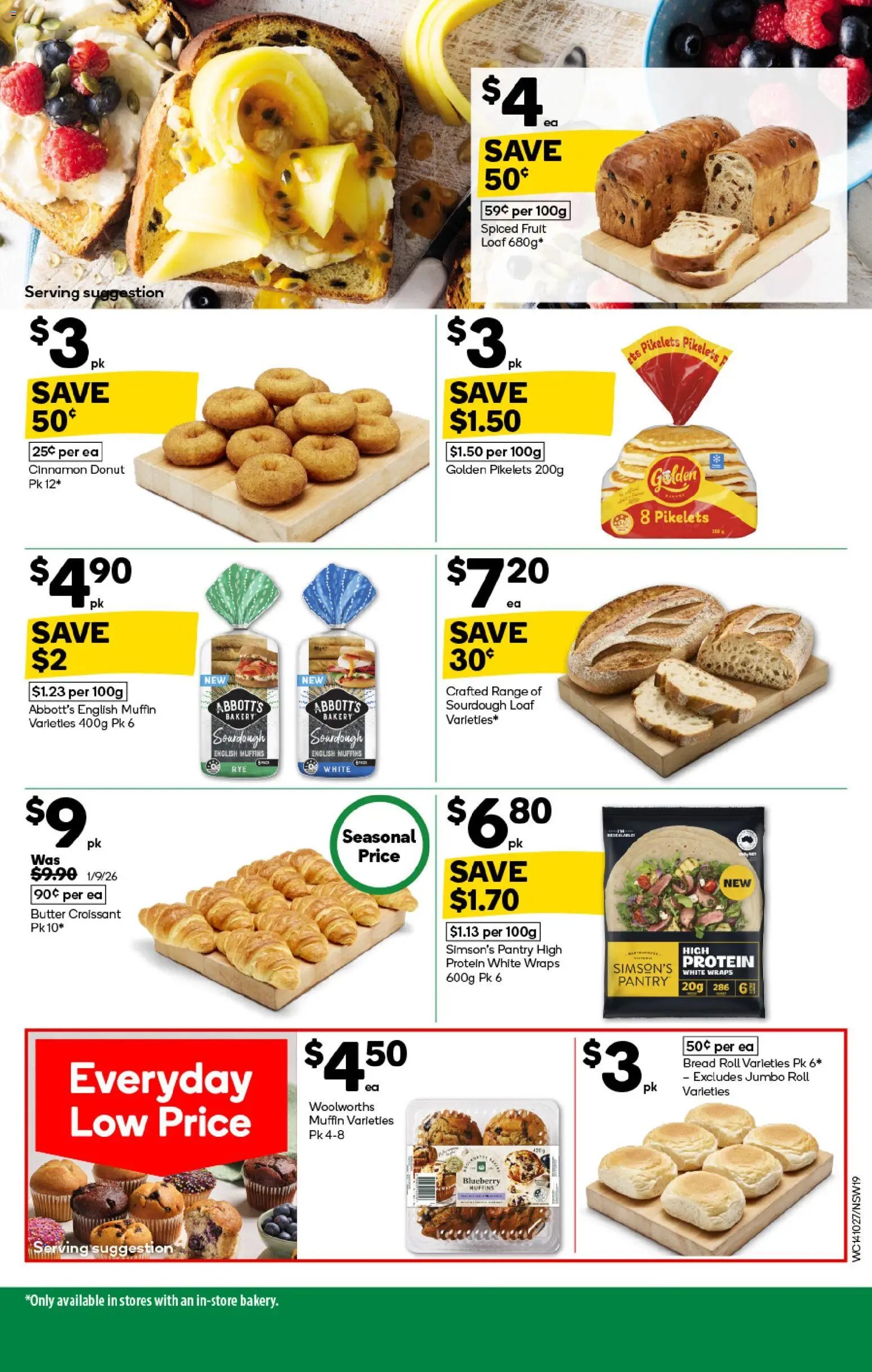 Woolworths catalogue