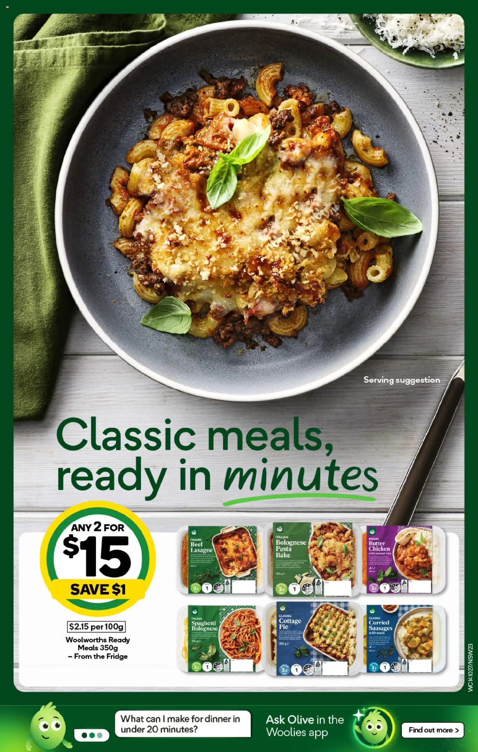 Woolworths catalogue