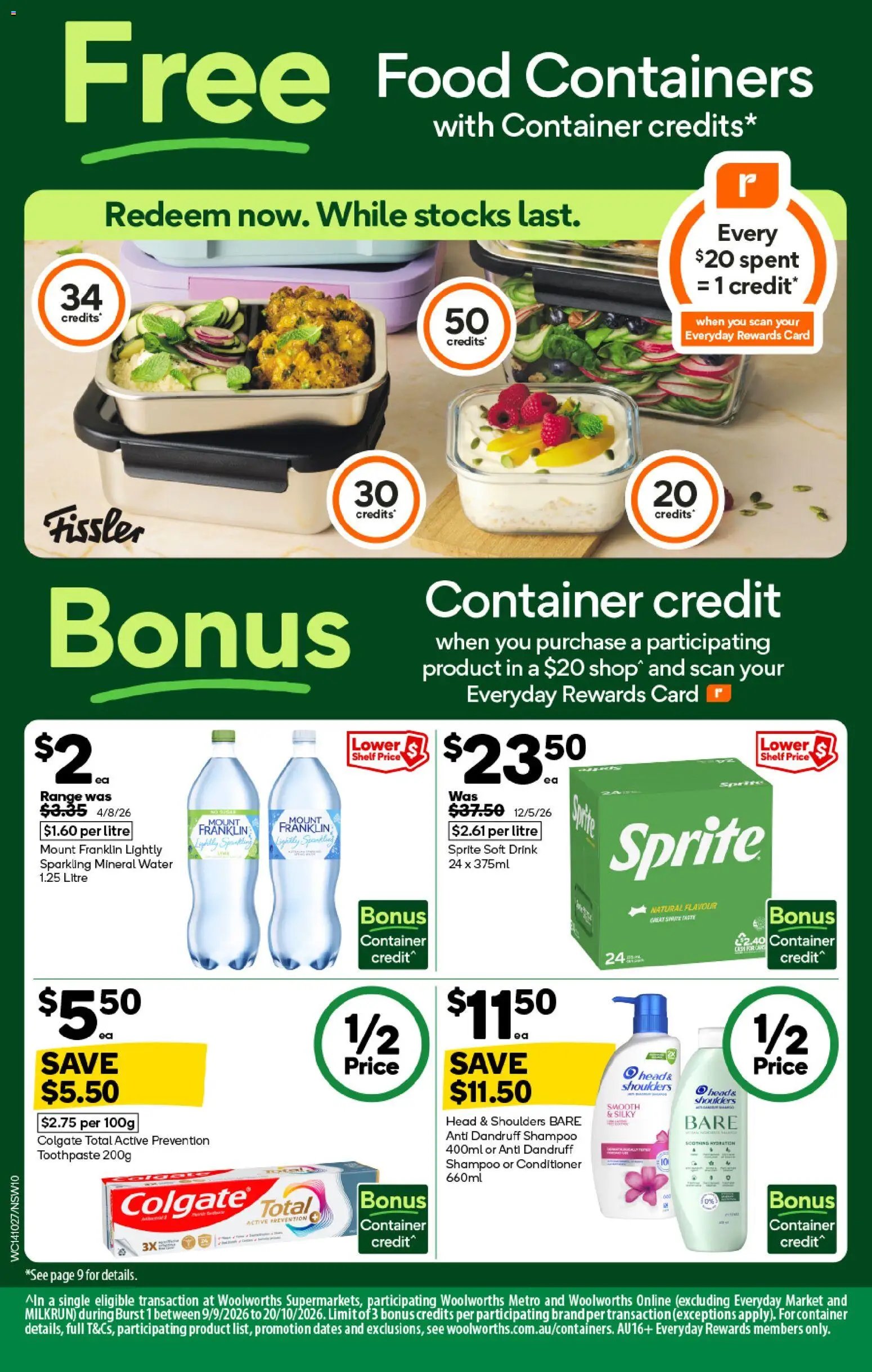 Woolworths catalogue