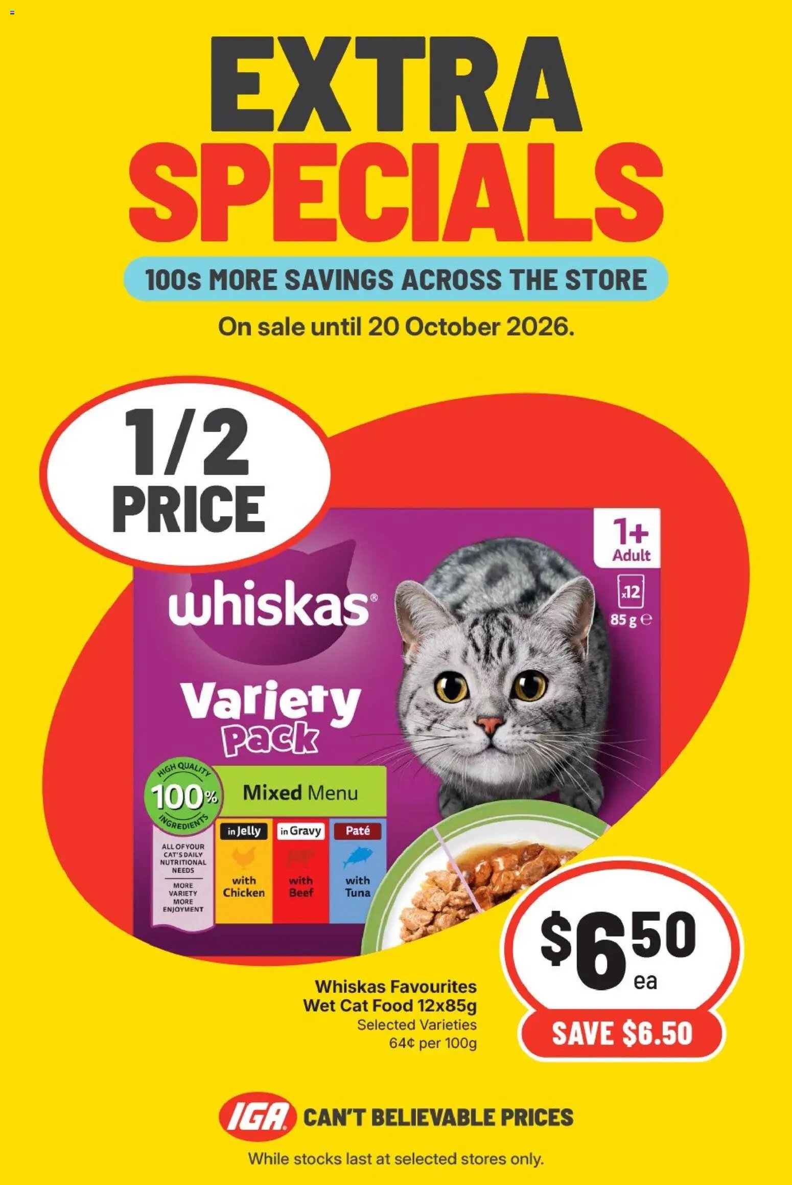 IGA Extra Specials VIC