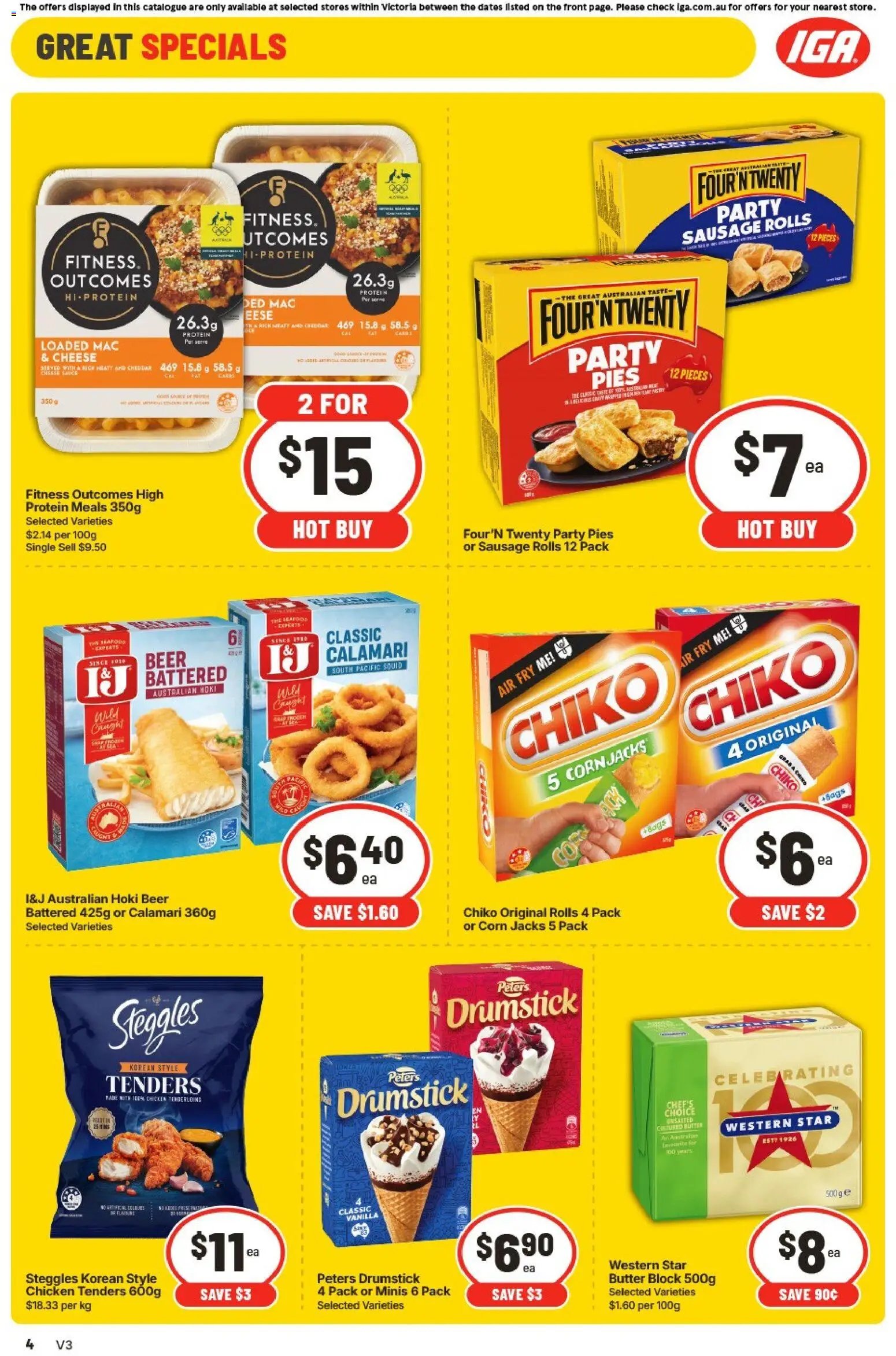 IGA Extra Specials VIC