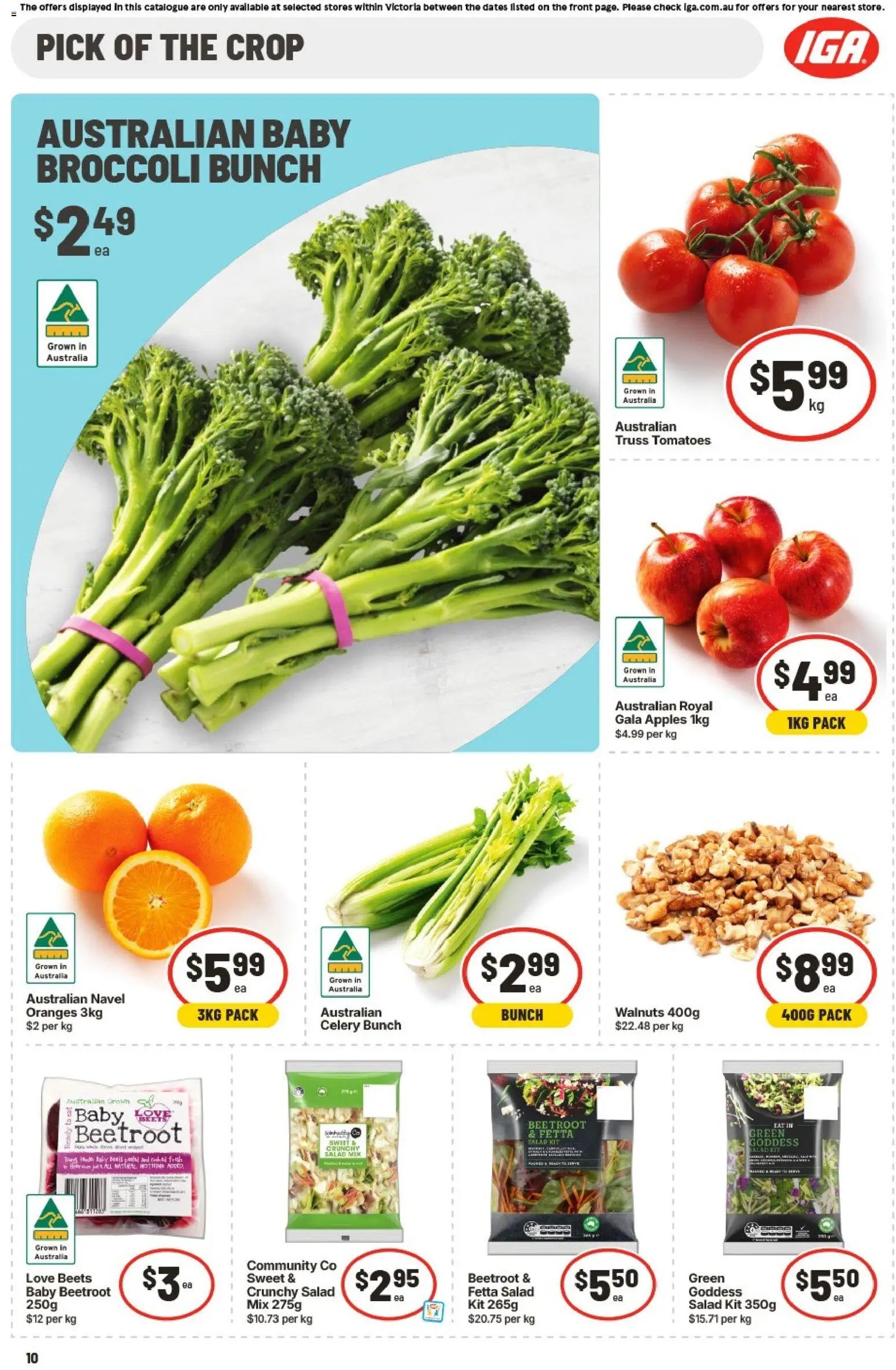 IGA Extra Specials VIC