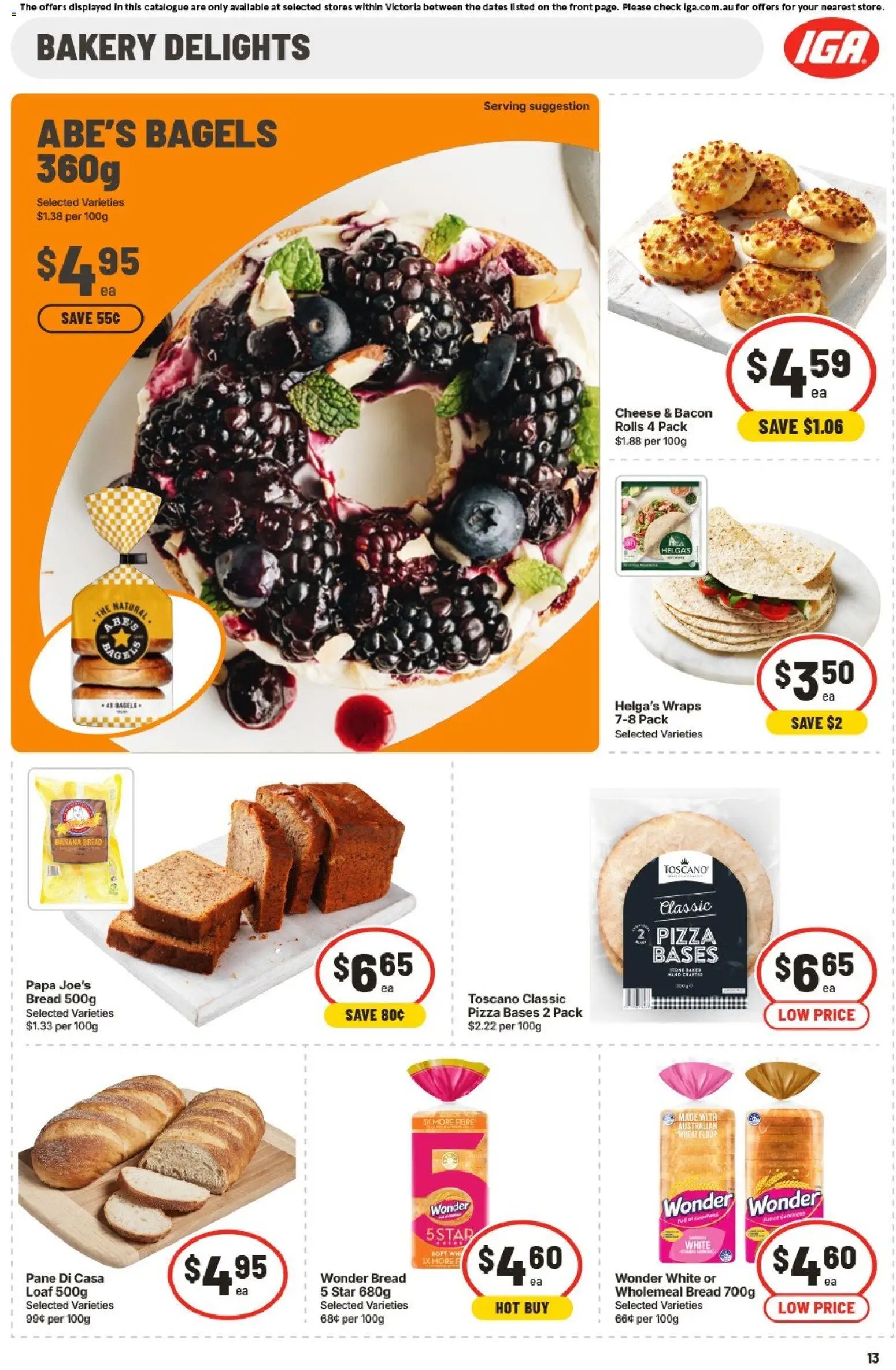 IGA Extra Specials VIC