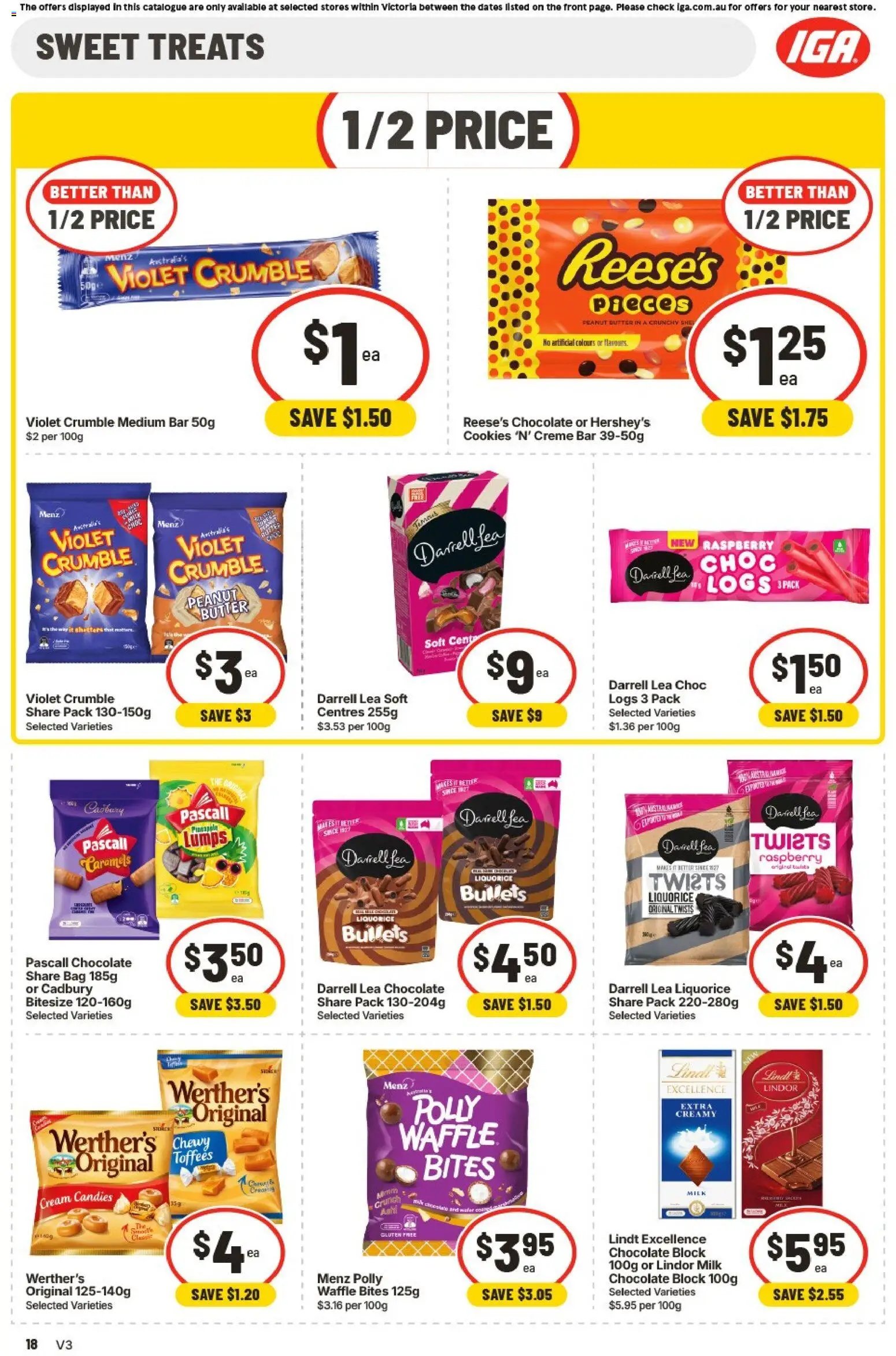 IGA Extra Specials VIC