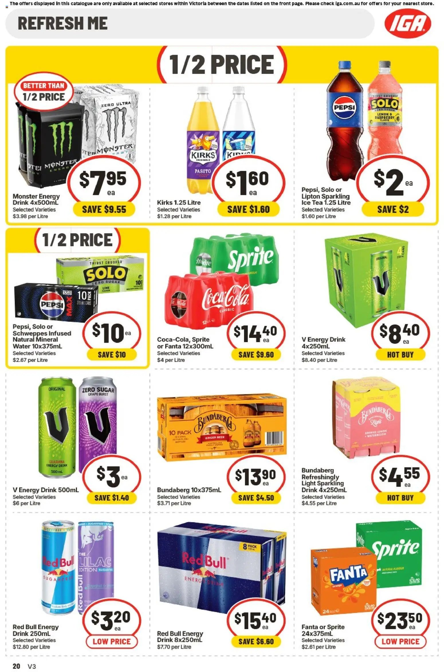 IGA Extra Specials VIC