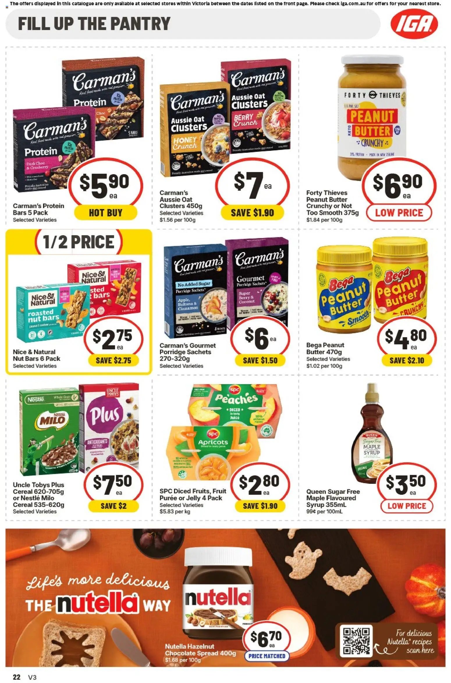 IGA Extra Specials VIC