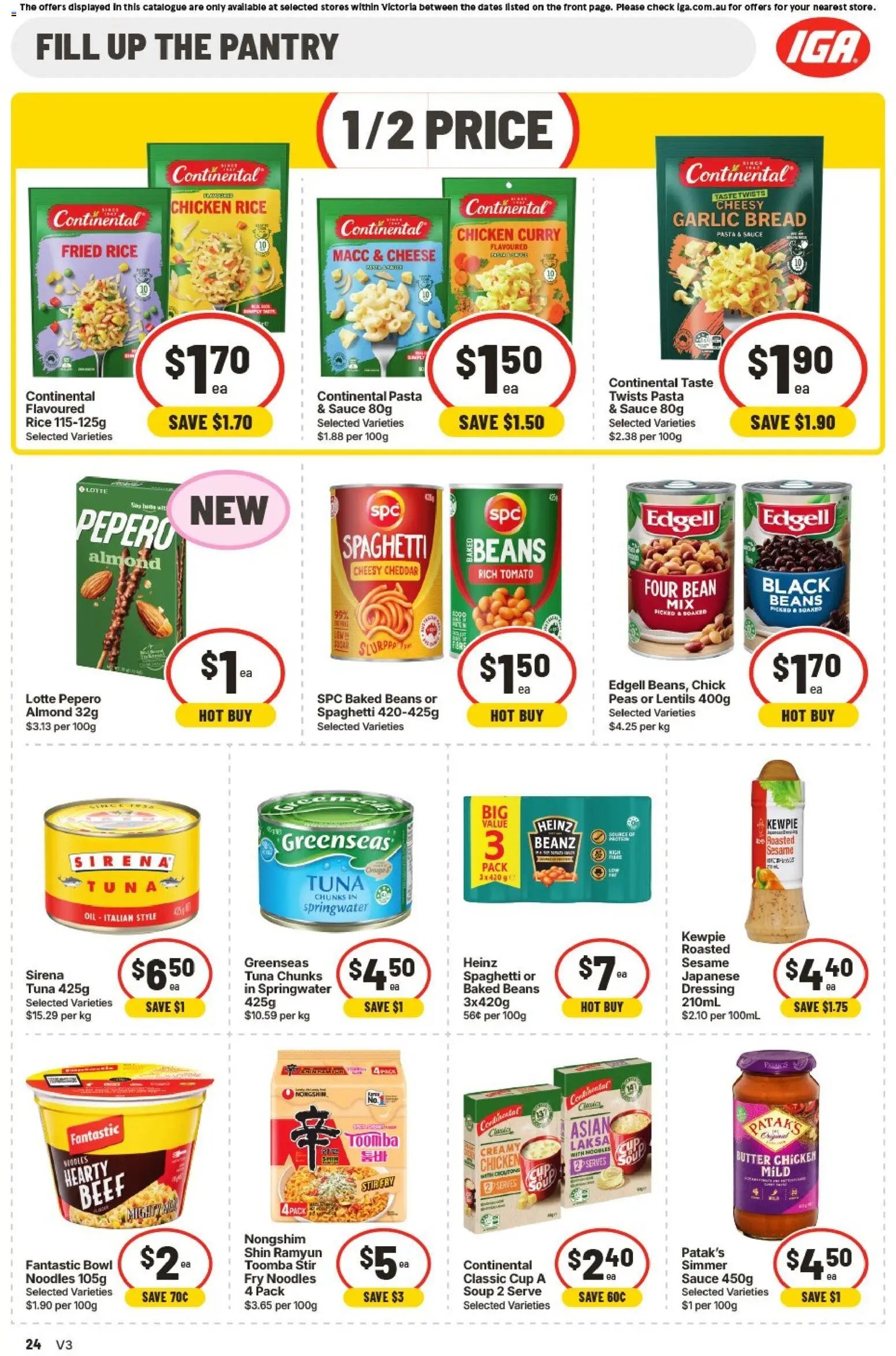 IGA Extra Specials VIC
