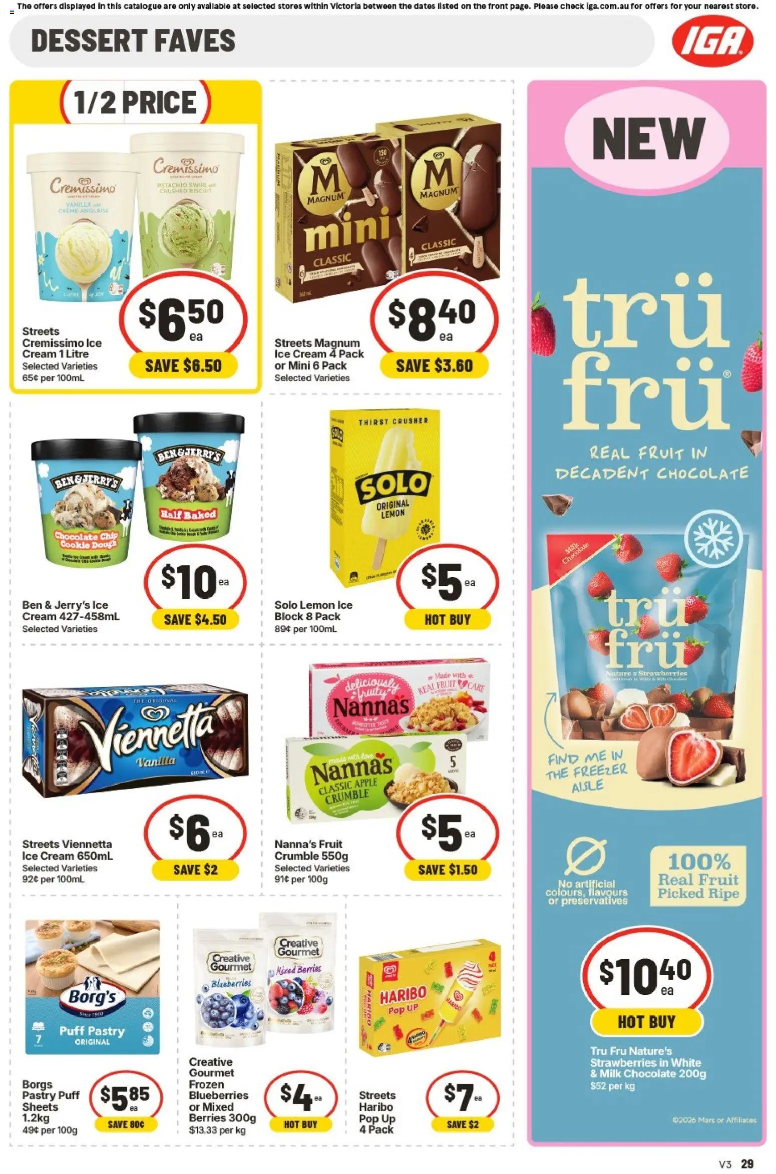 IGA Extra Specials VIC