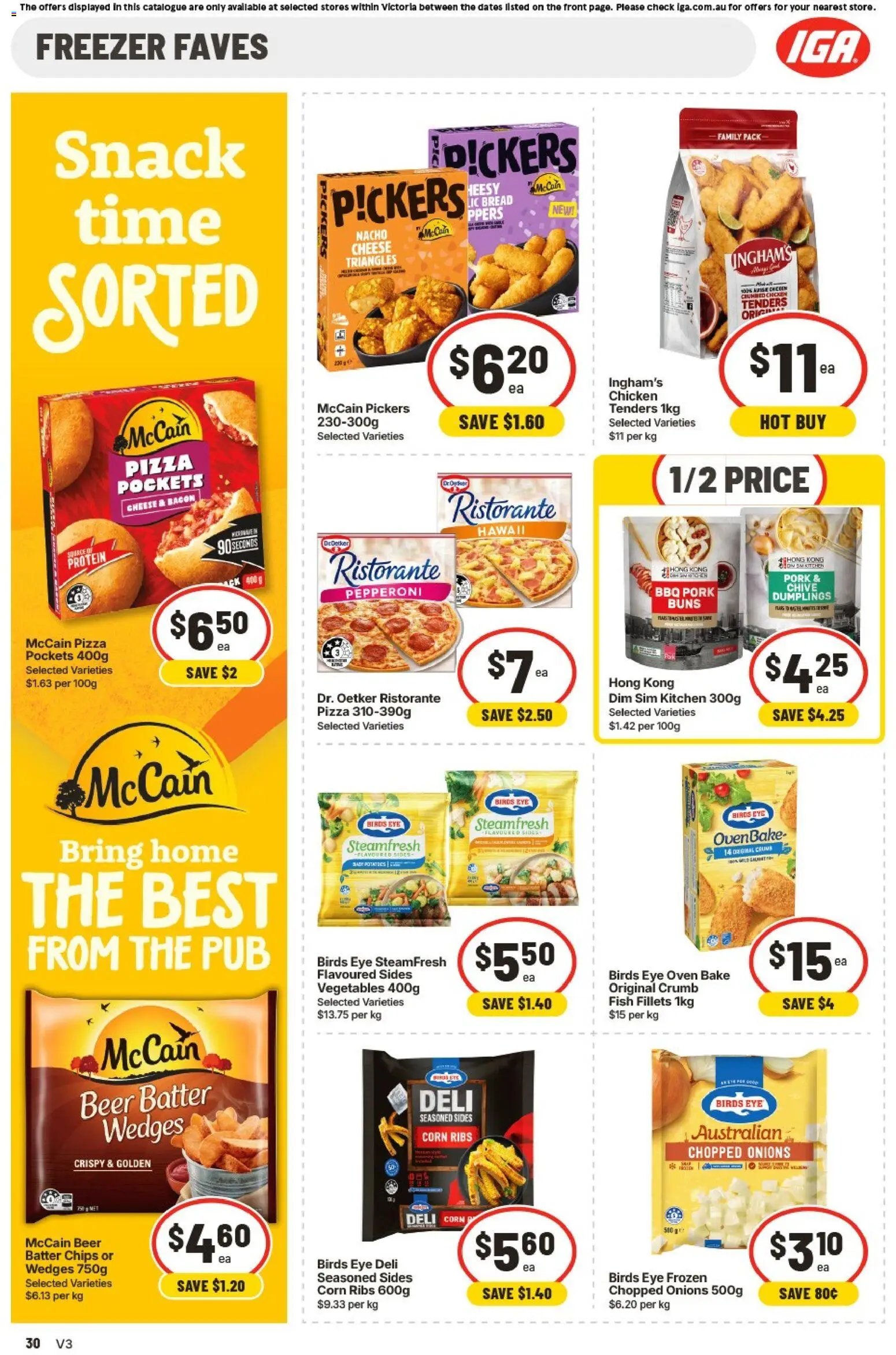 IGA Extra Specials VIC