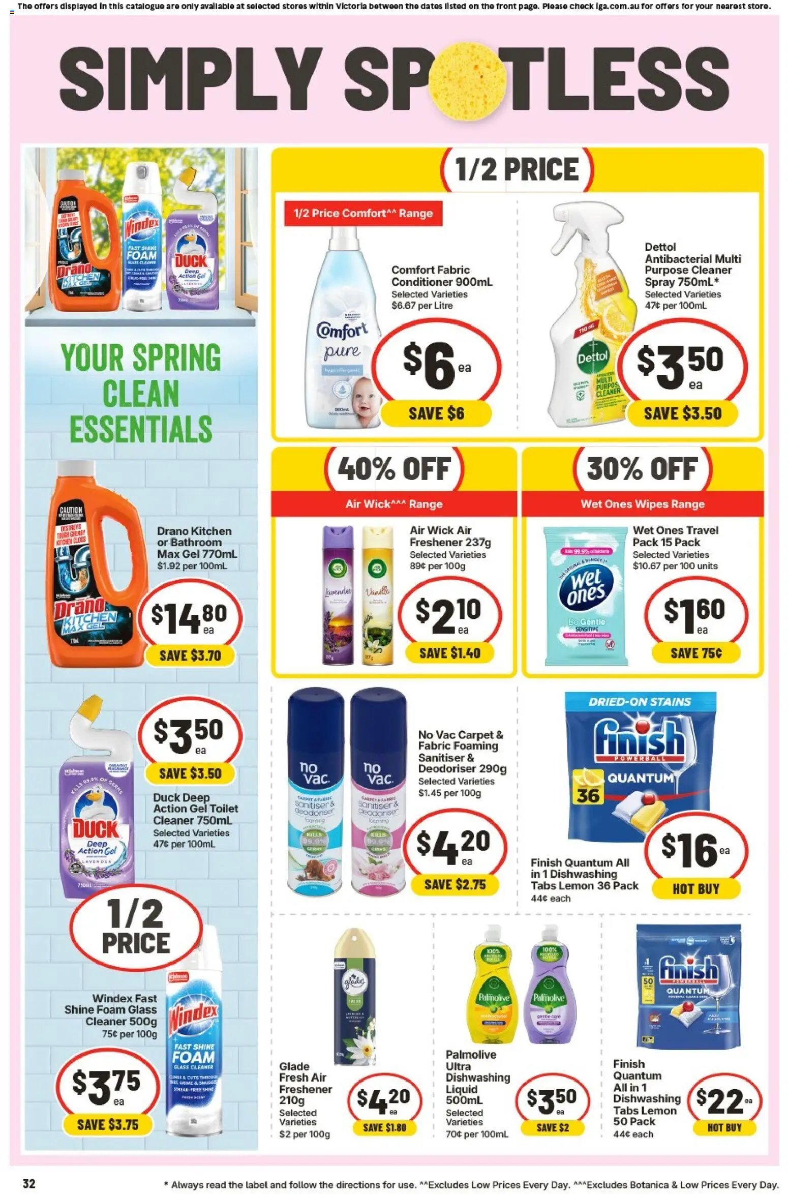 IGA Extra Specials VIC