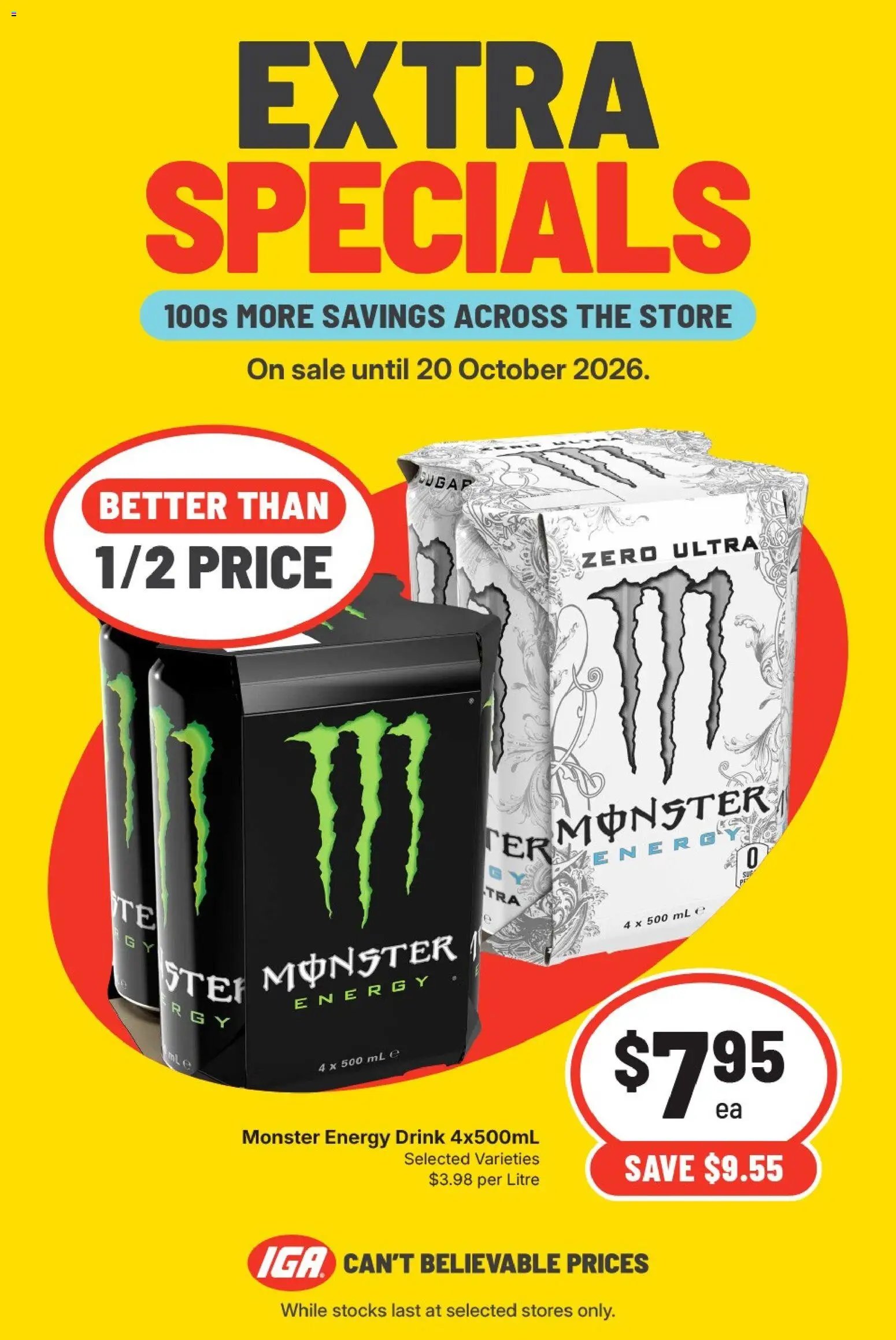 IGA Extra Specials VIC