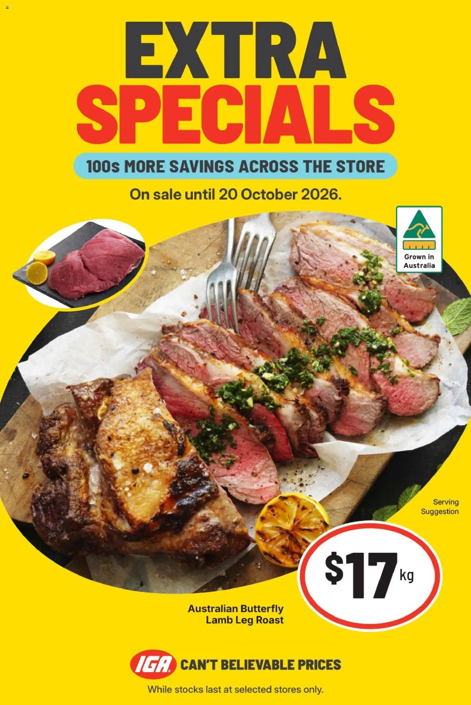 IGA Extra Specials VIC