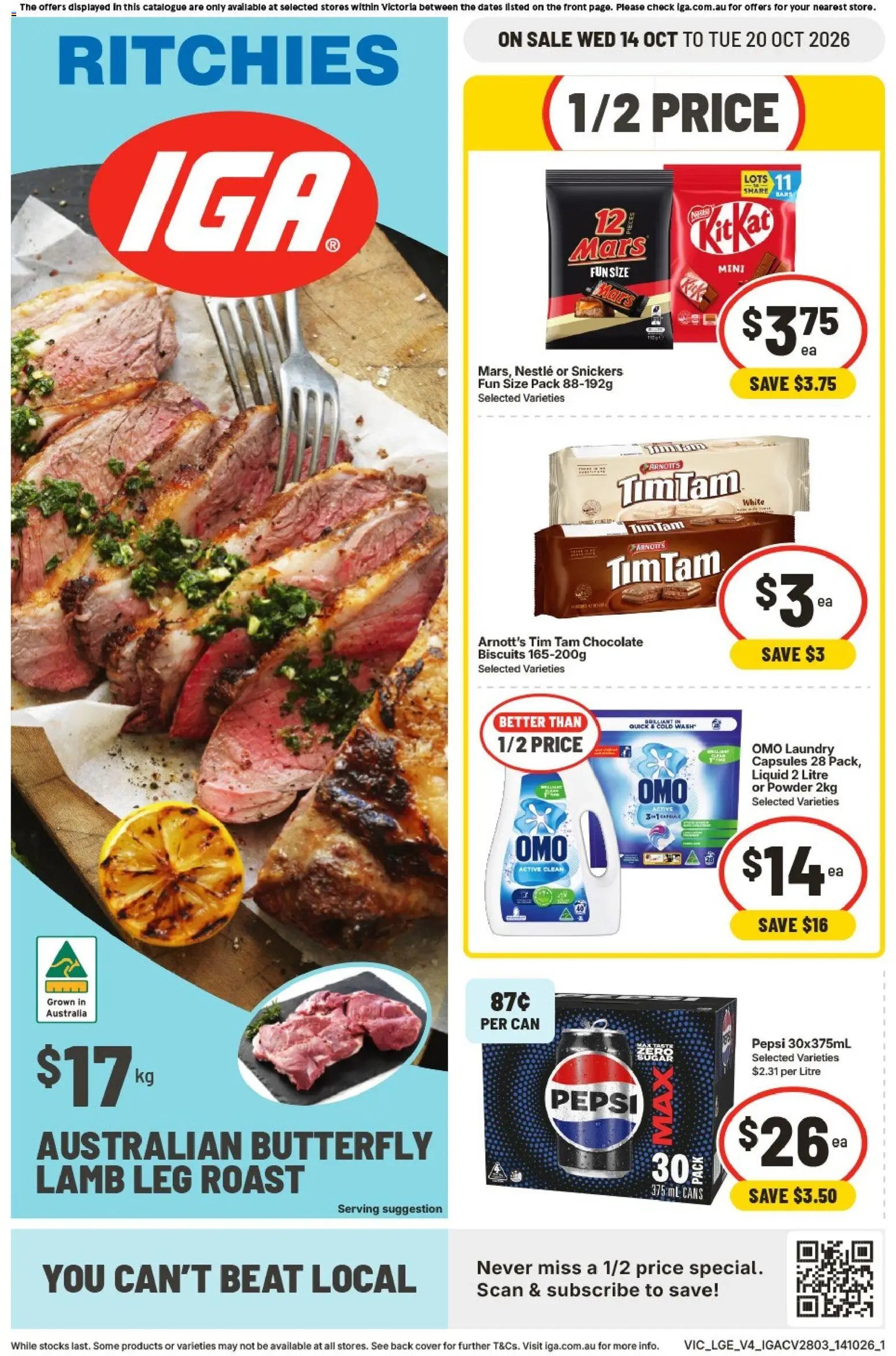IGA Extra Specials VIC