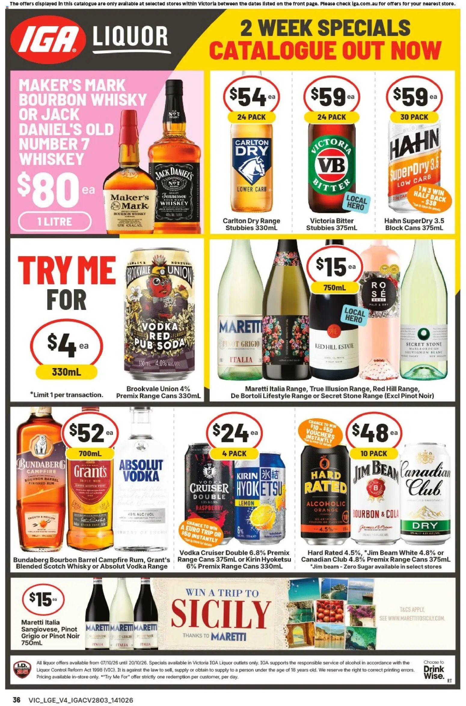IGA Extra Specials VIC