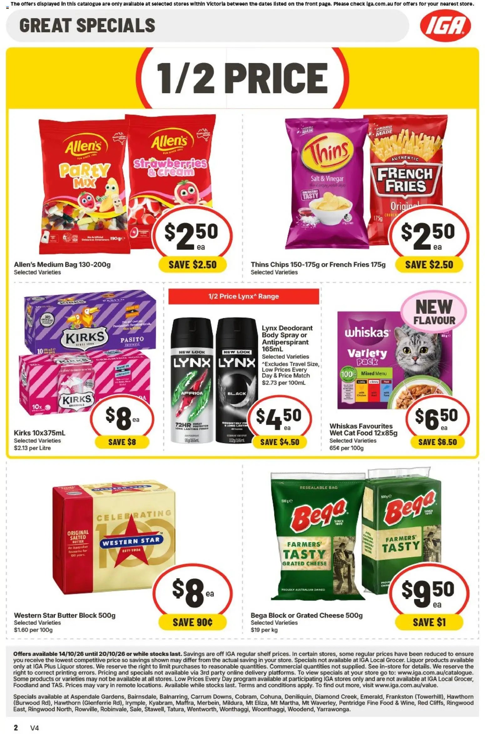 IGA Extra Specials VIC