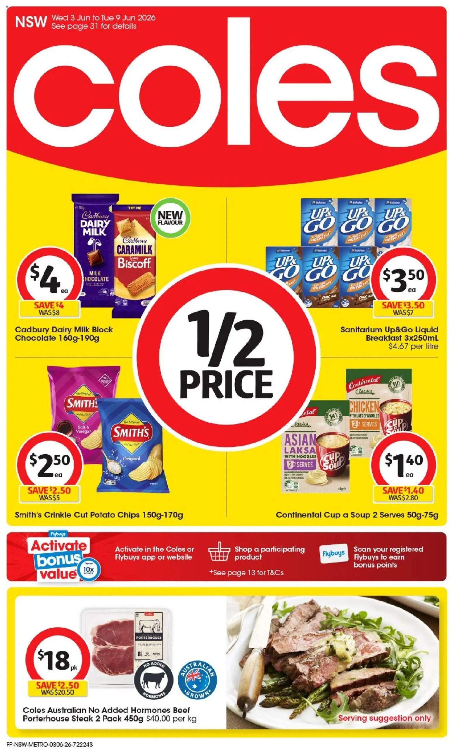 Coles catalogue