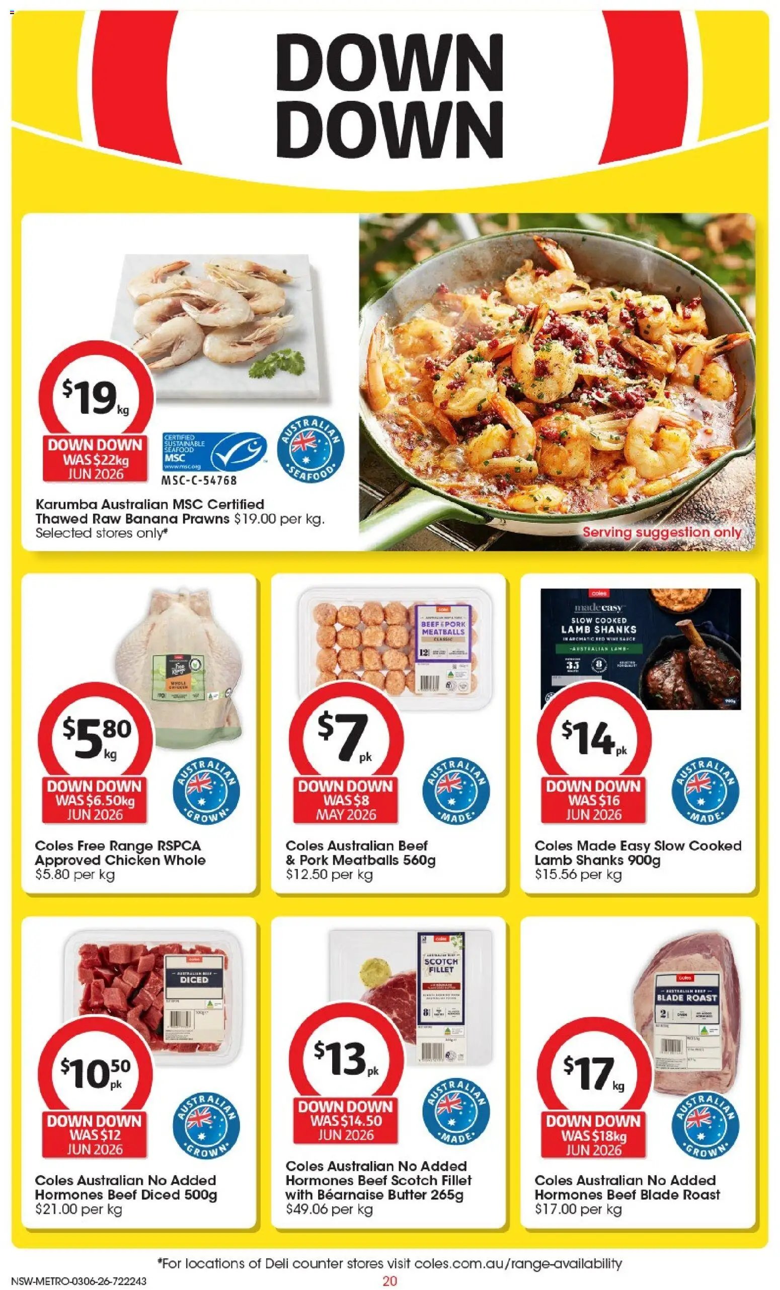 Coles catalogue