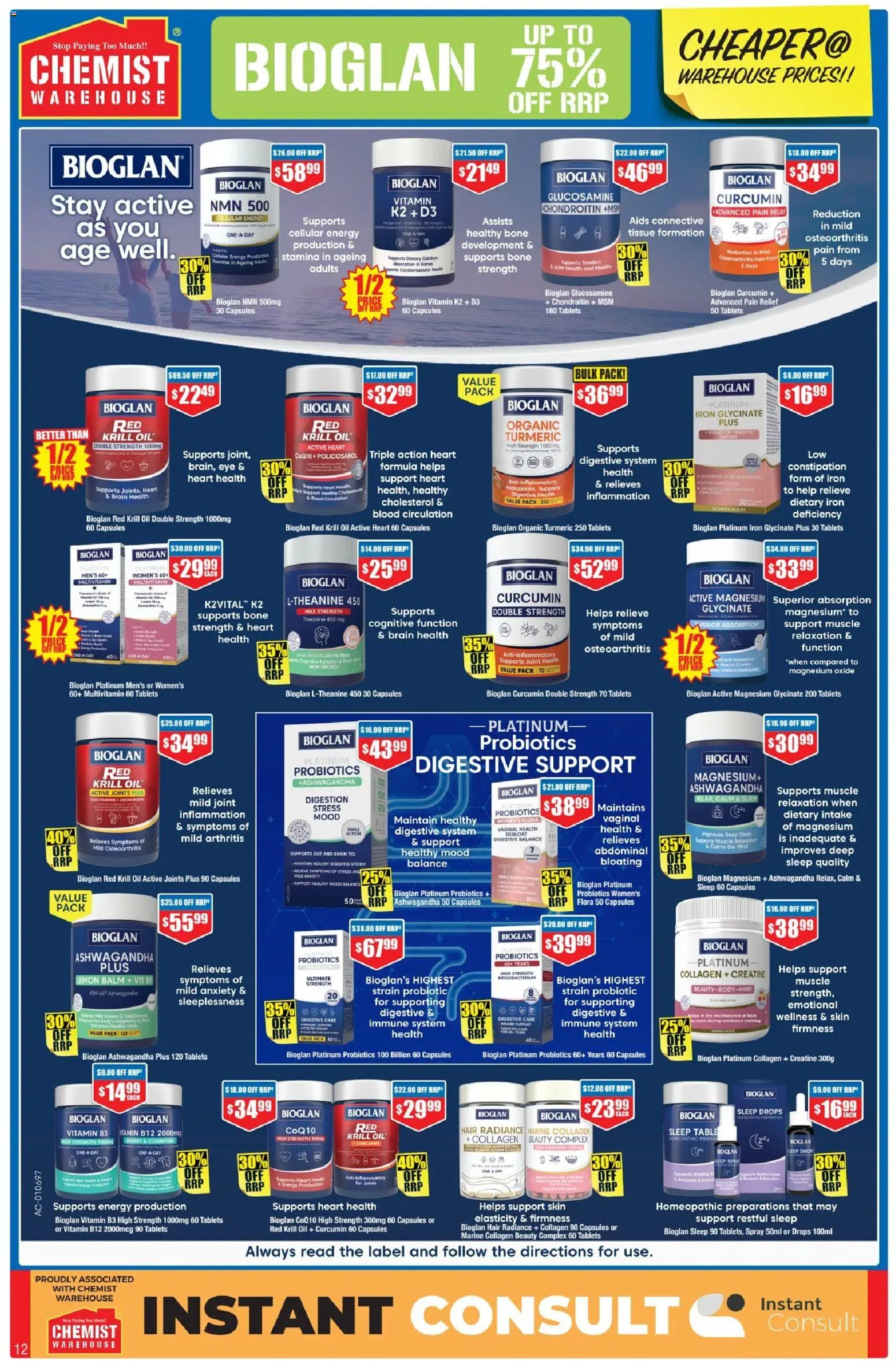 Chemist Warehouse catalogue