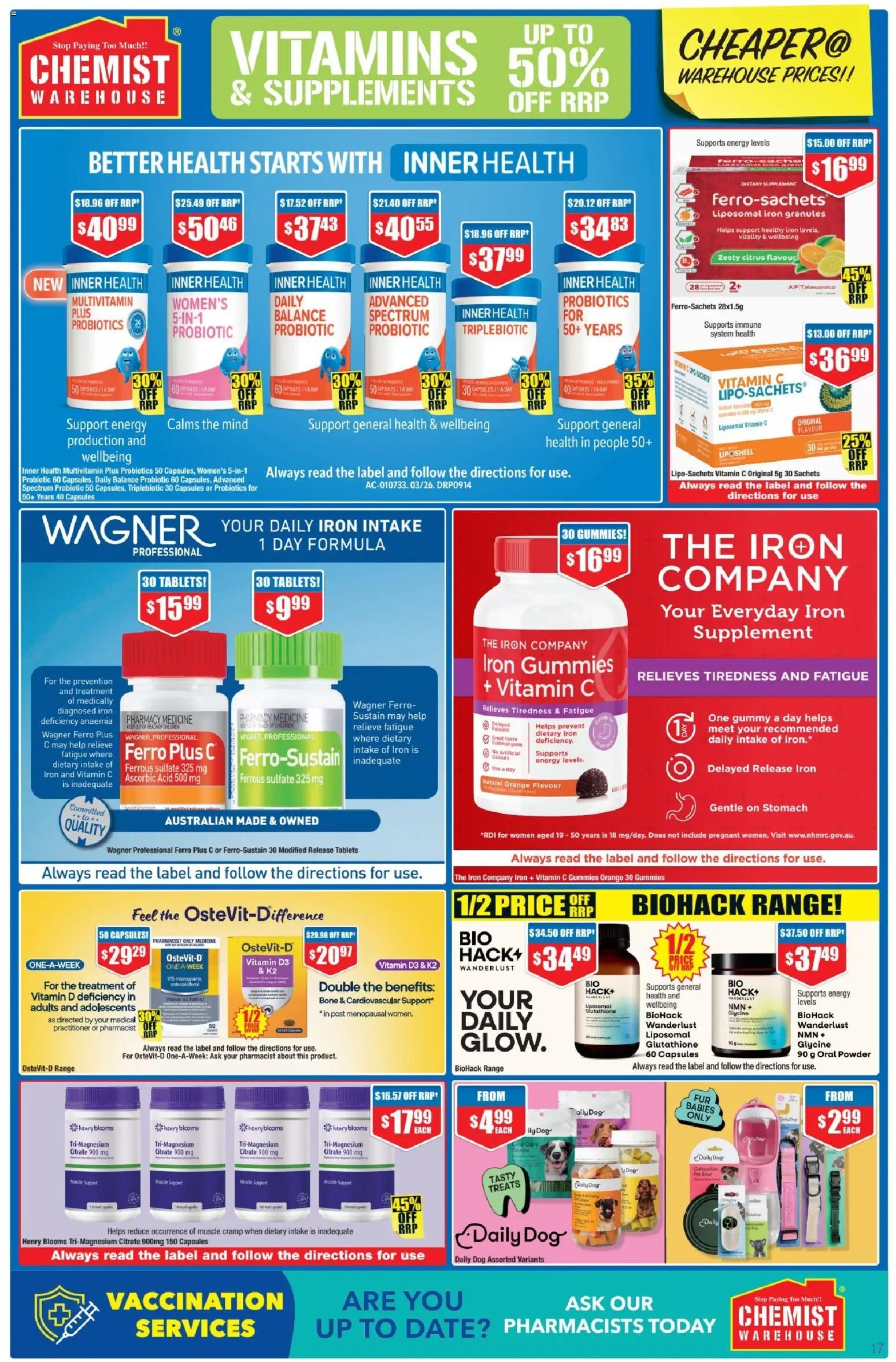 Chemist Warehouse catalogue