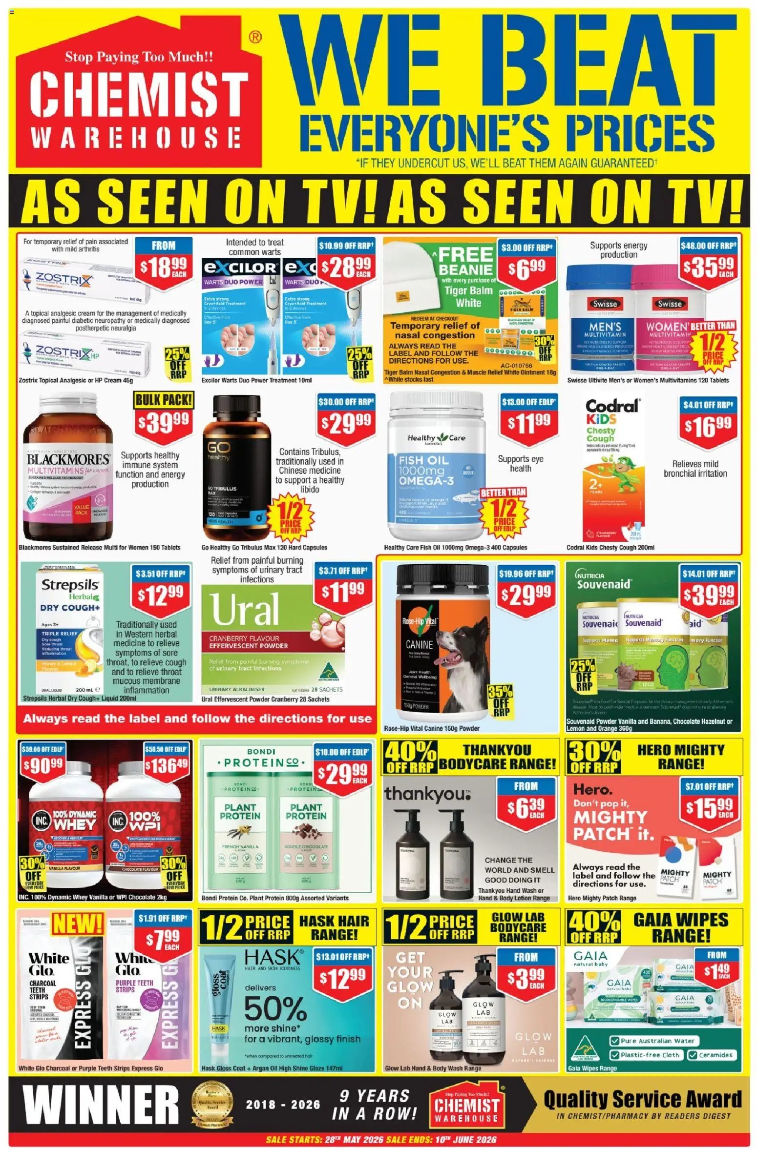 Chemist Warehouse catalogue