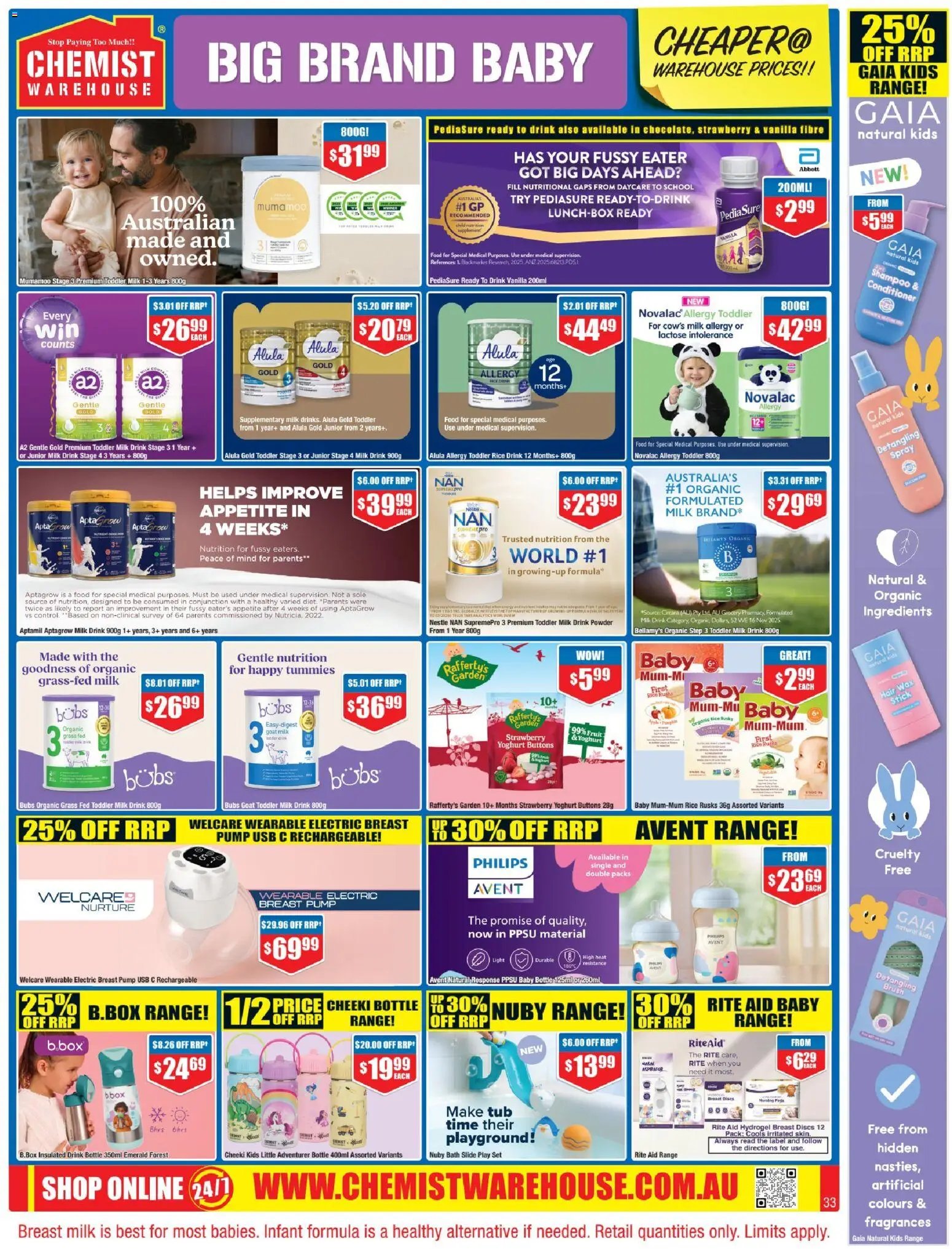 Chemist Warehouse catalogue