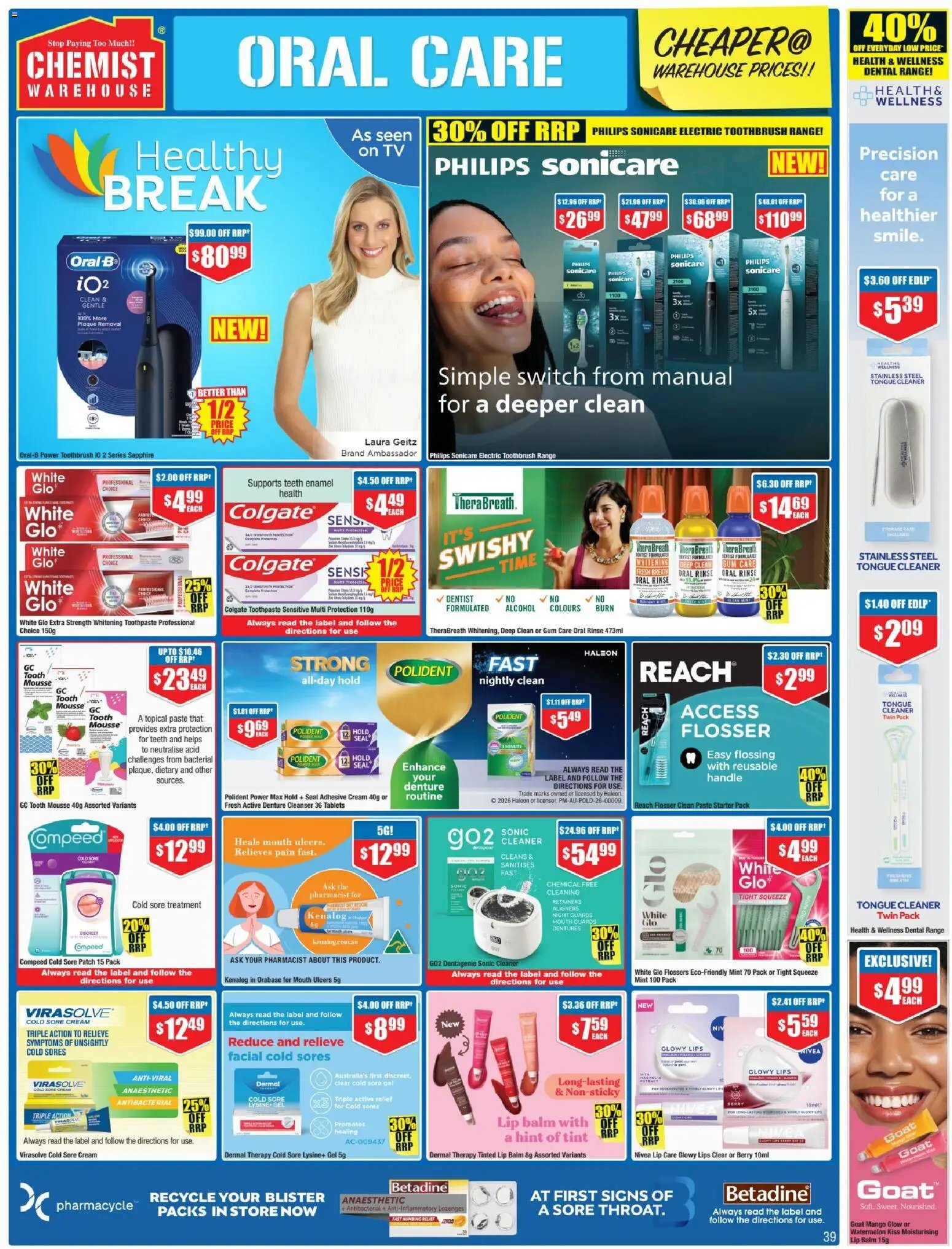 Chemist Warehouse catalogue