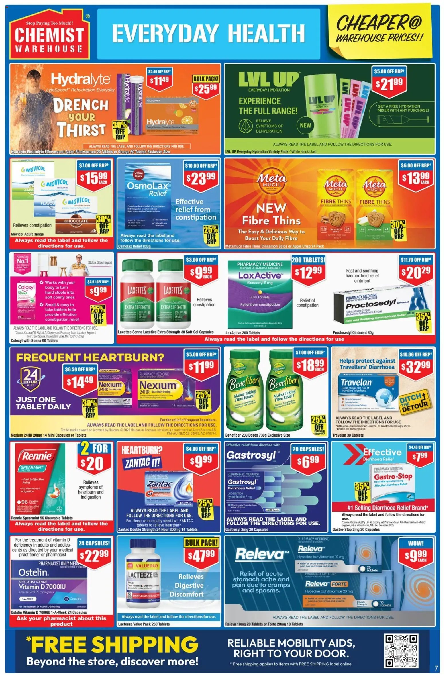 Chemist Warehouse catalogue