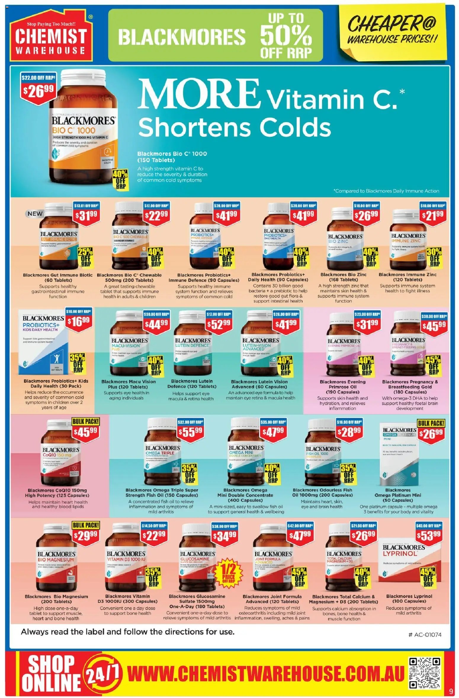 Chemist Warehouse catalogue