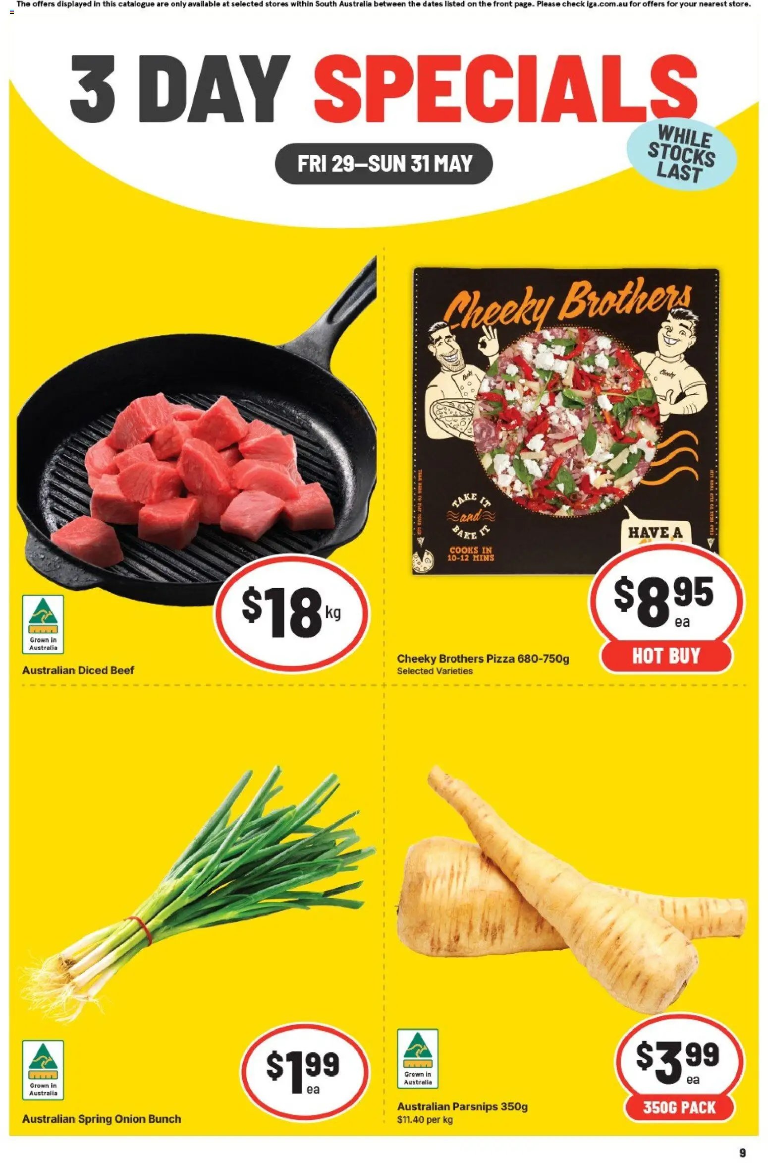 IGA catalogue 3 day special SA (2026-05-29 - 2026-05-31) | 1