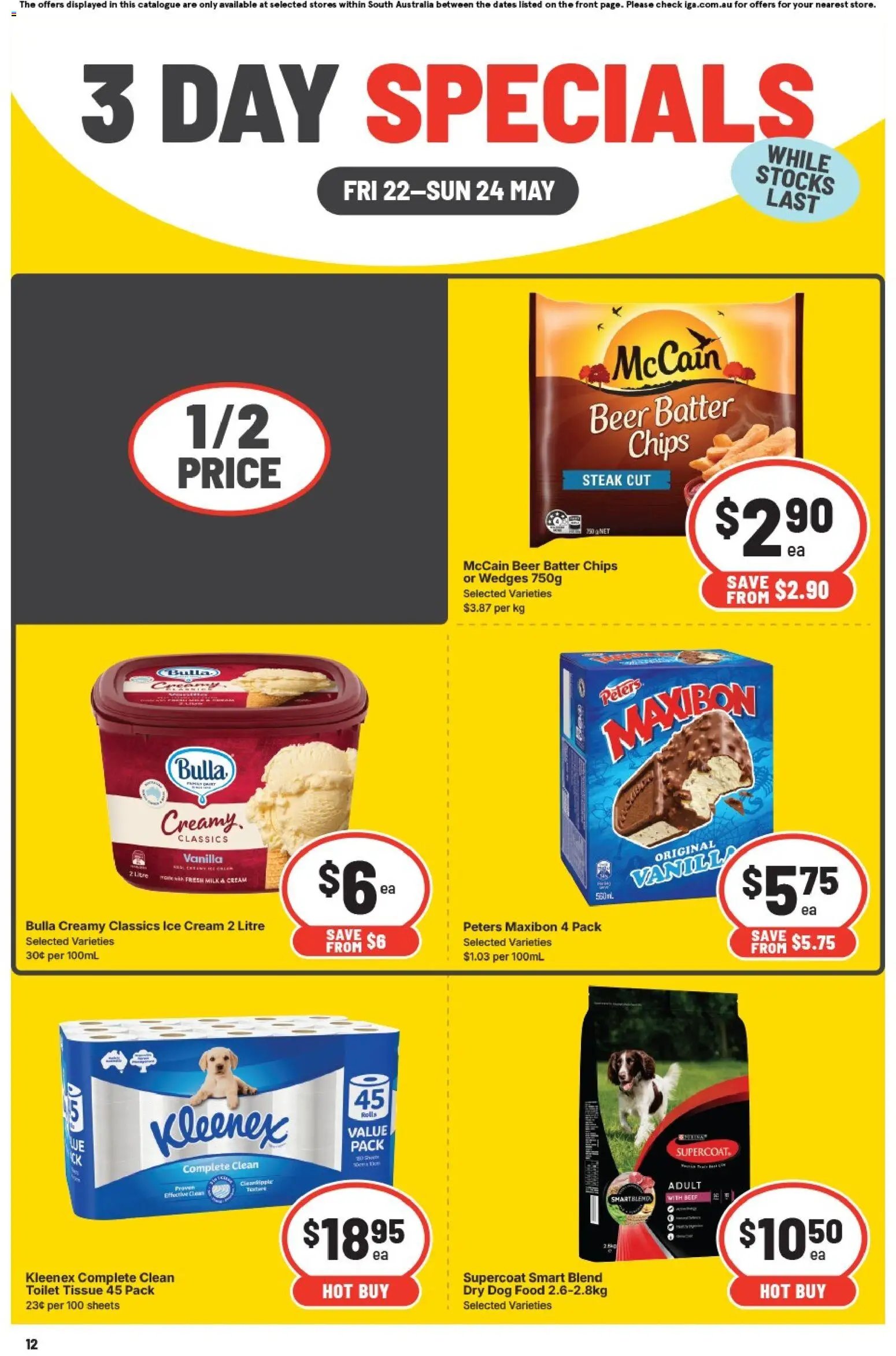 IGA 3 Day Specials - SA (2026-05-22 - 2026-05-24) | 4