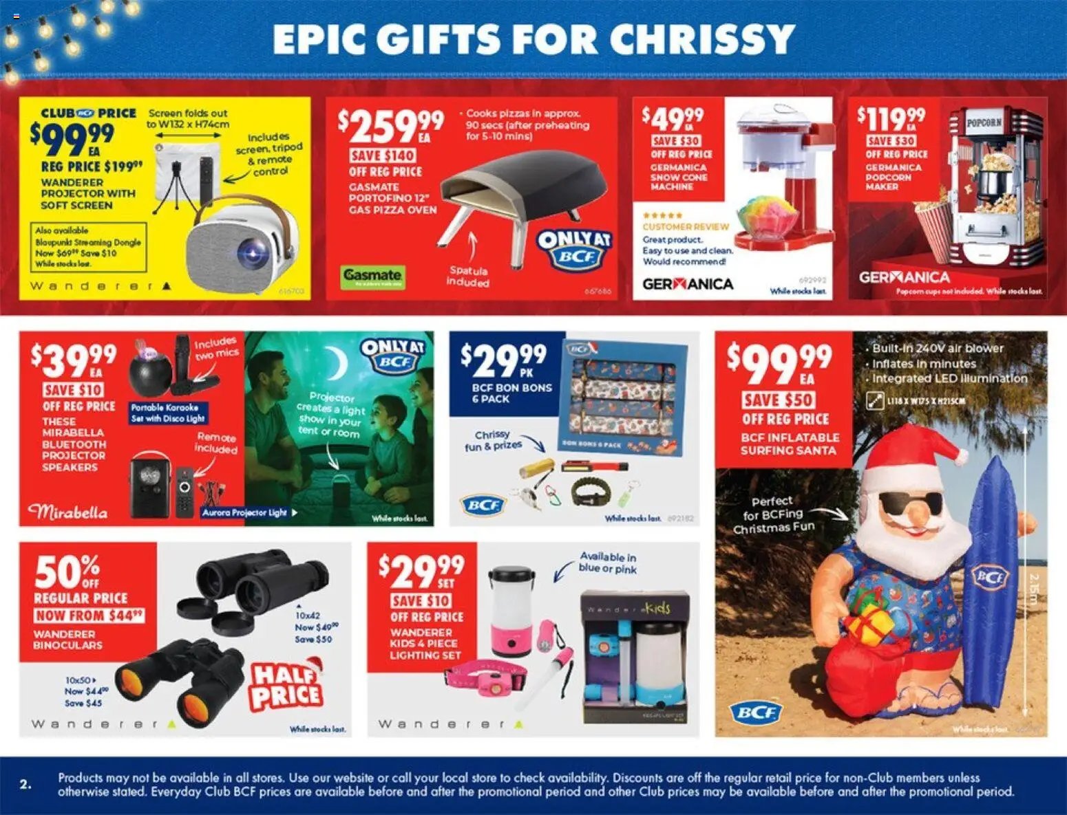BCF Catalogue Chrissy is BCFing Fun Gift Guide - QLD  (2025-12-03 - 2025-12-24) | 3