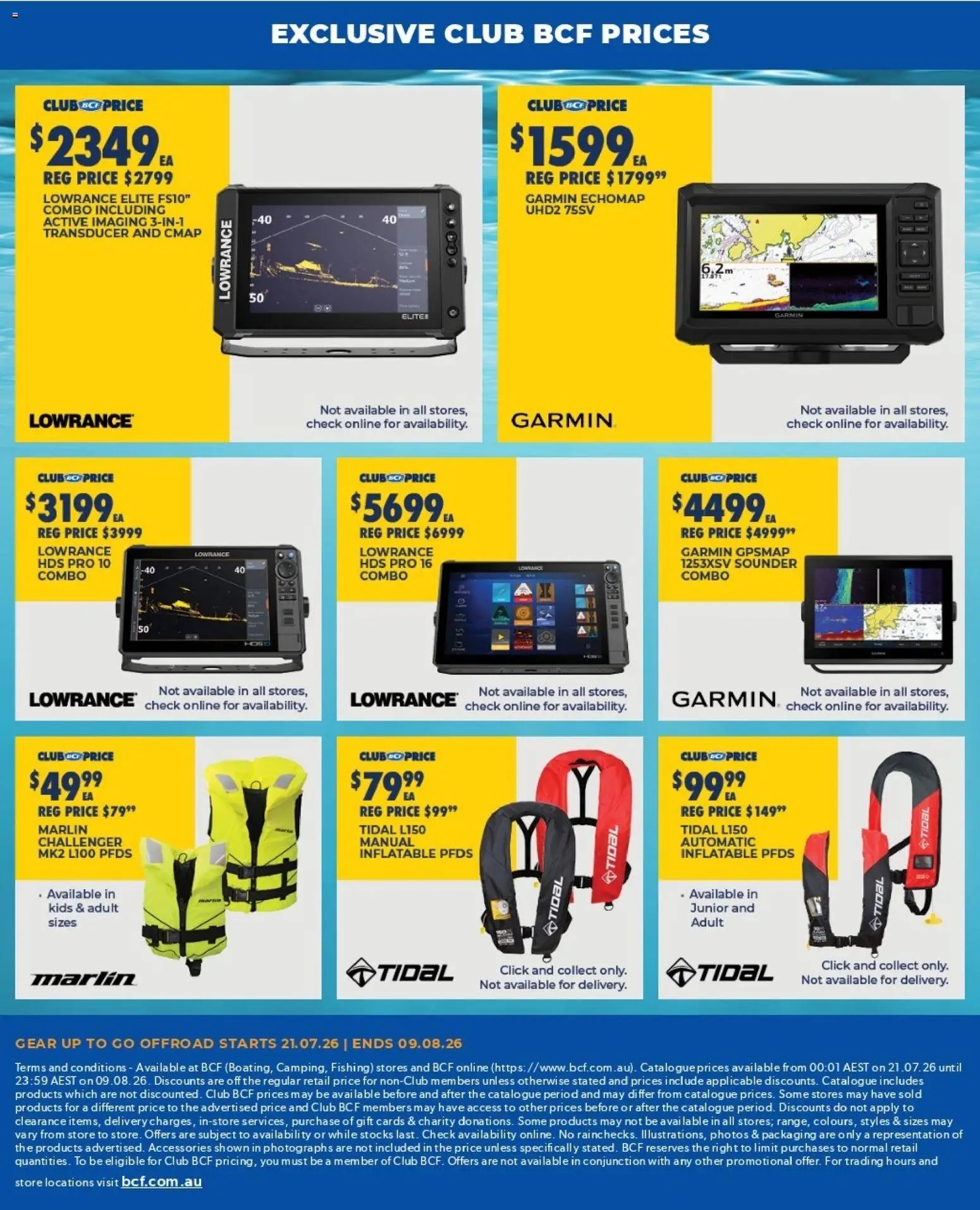 BCF catalogue