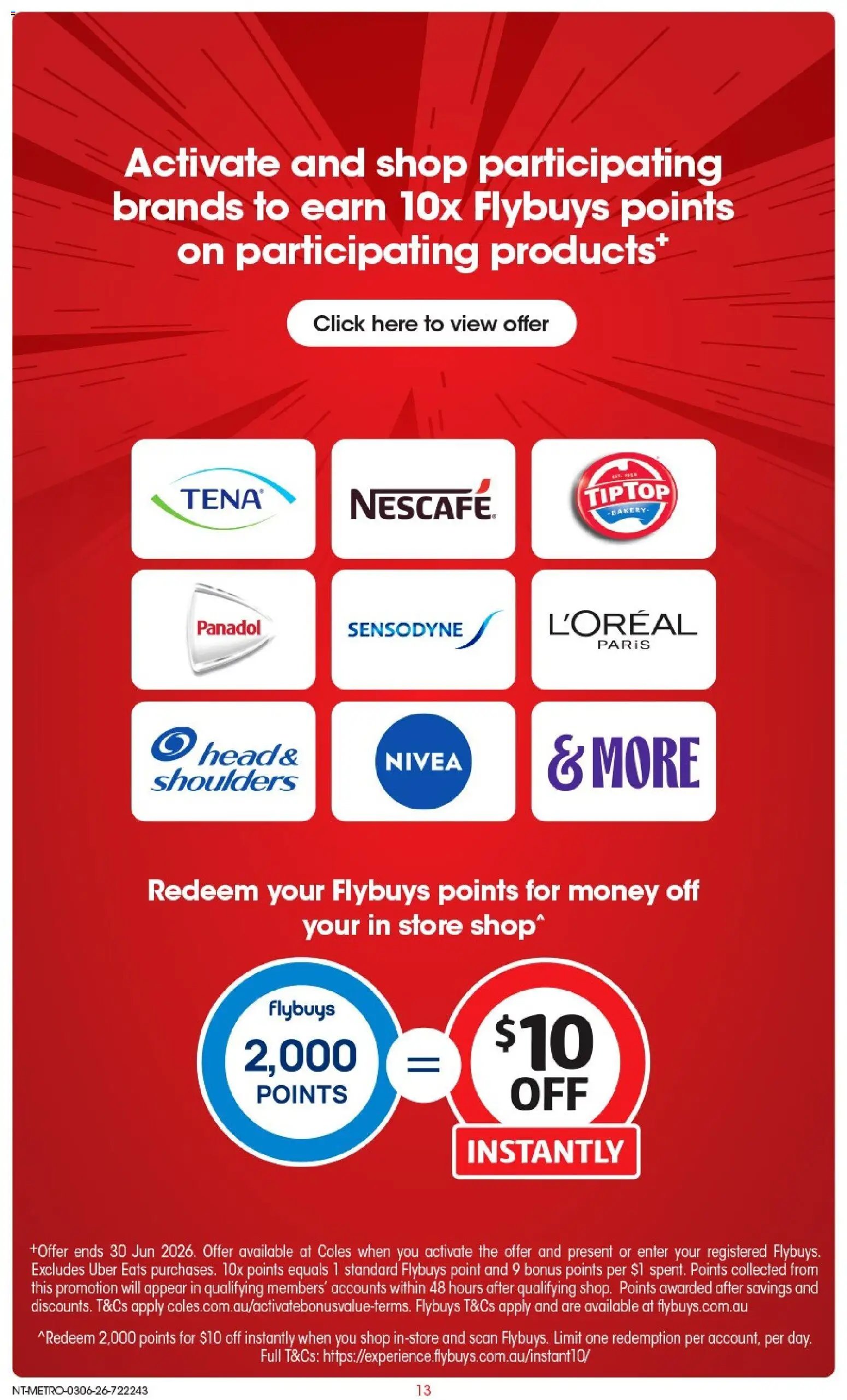 Coles catalogue NT