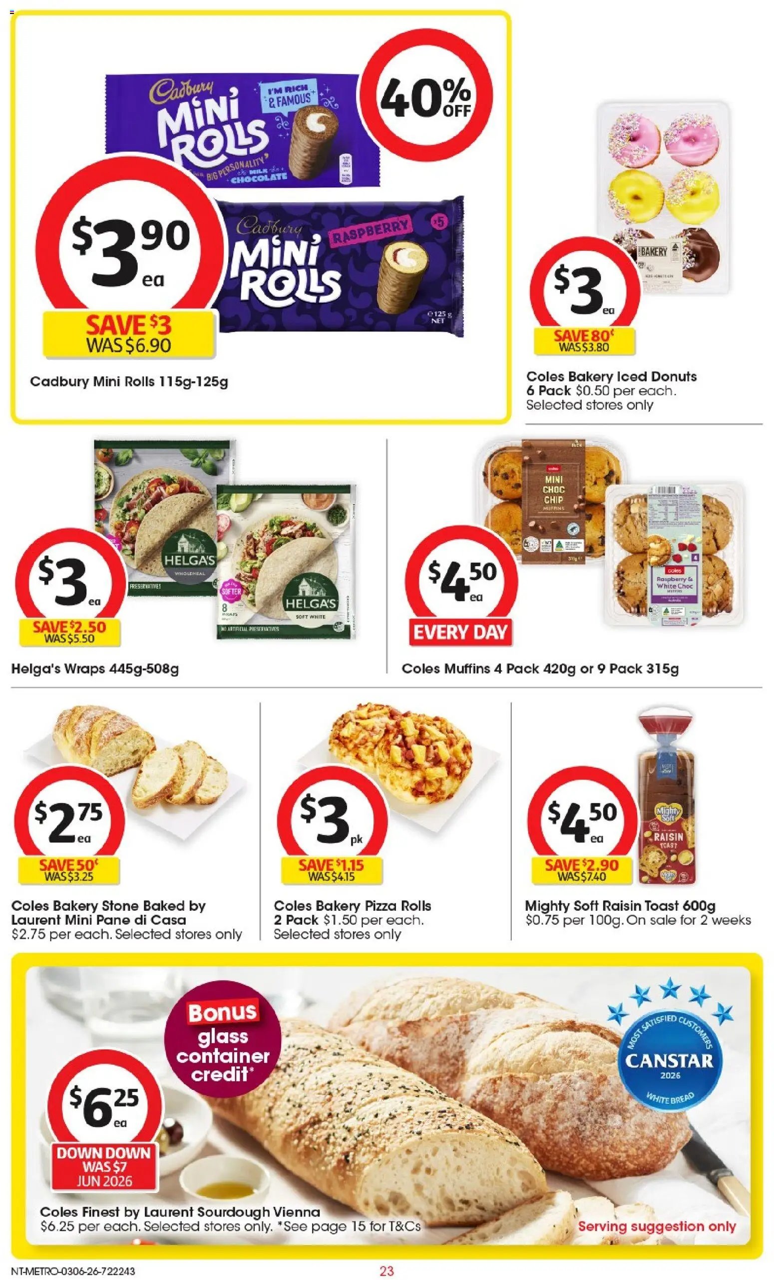 Coles catalogue NT