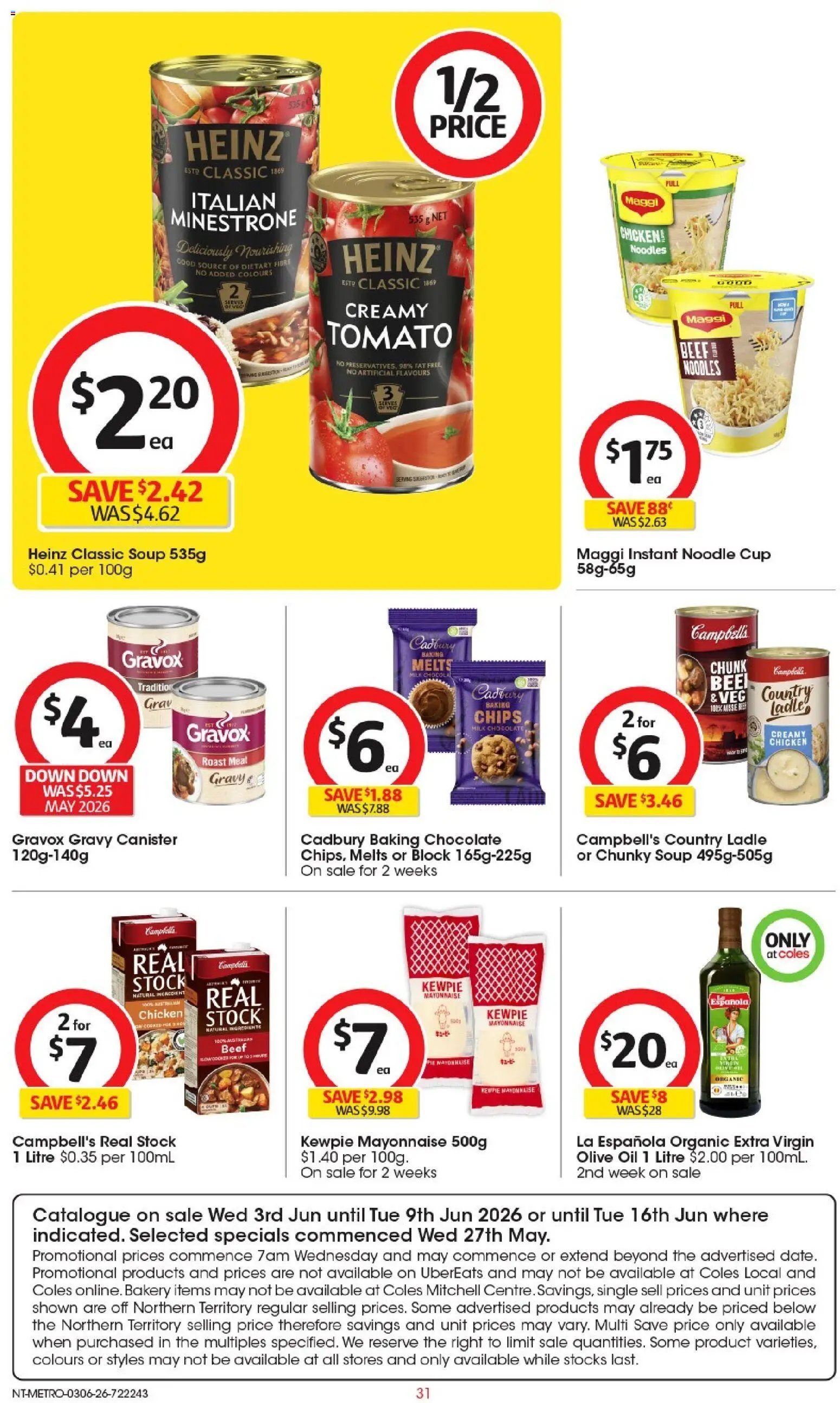 Coles catalogue NT